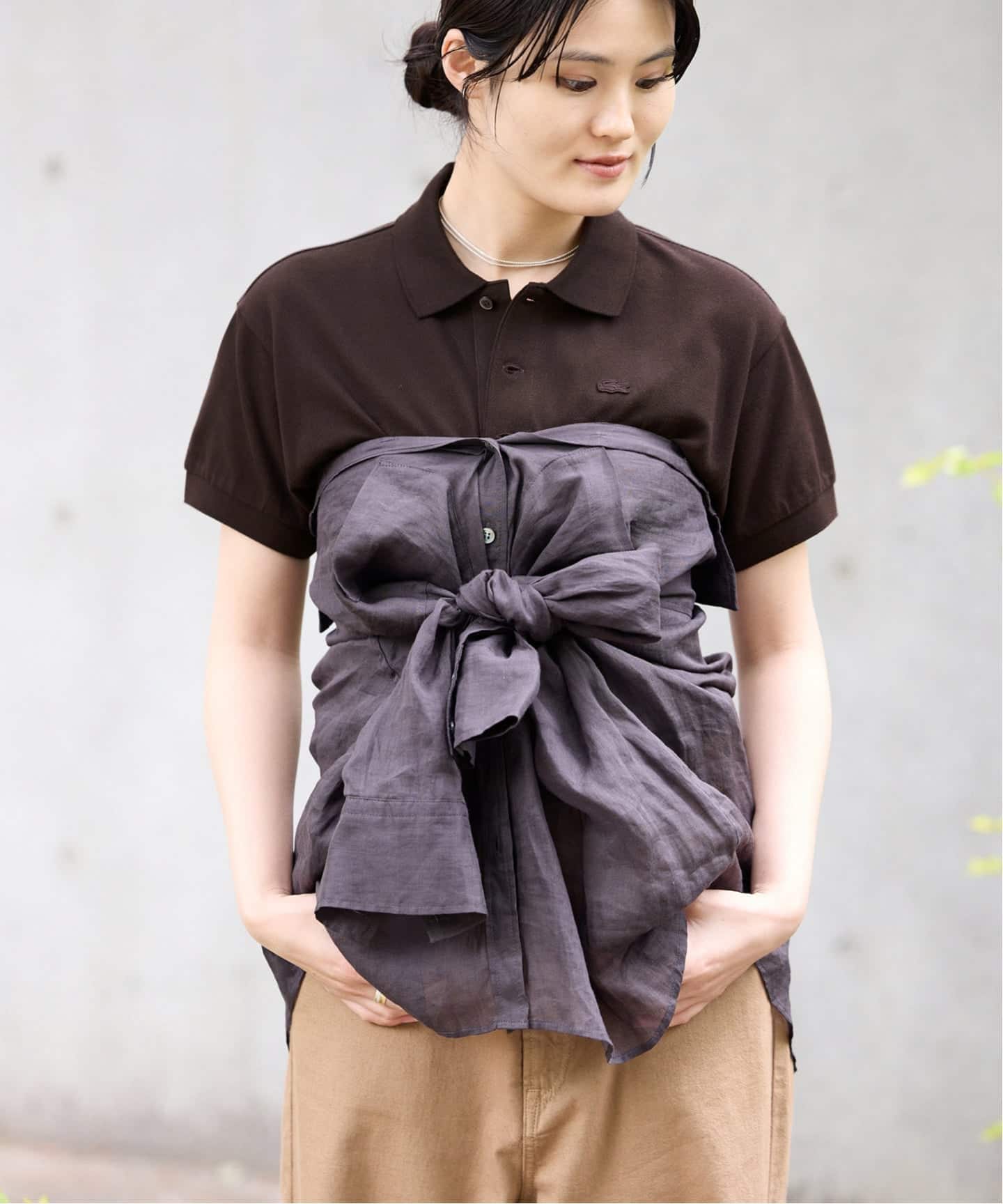 LACOSTE/ラコステ 別注 POLO SHIRTS ポロシャツ PF013J-99（ポロシャツ