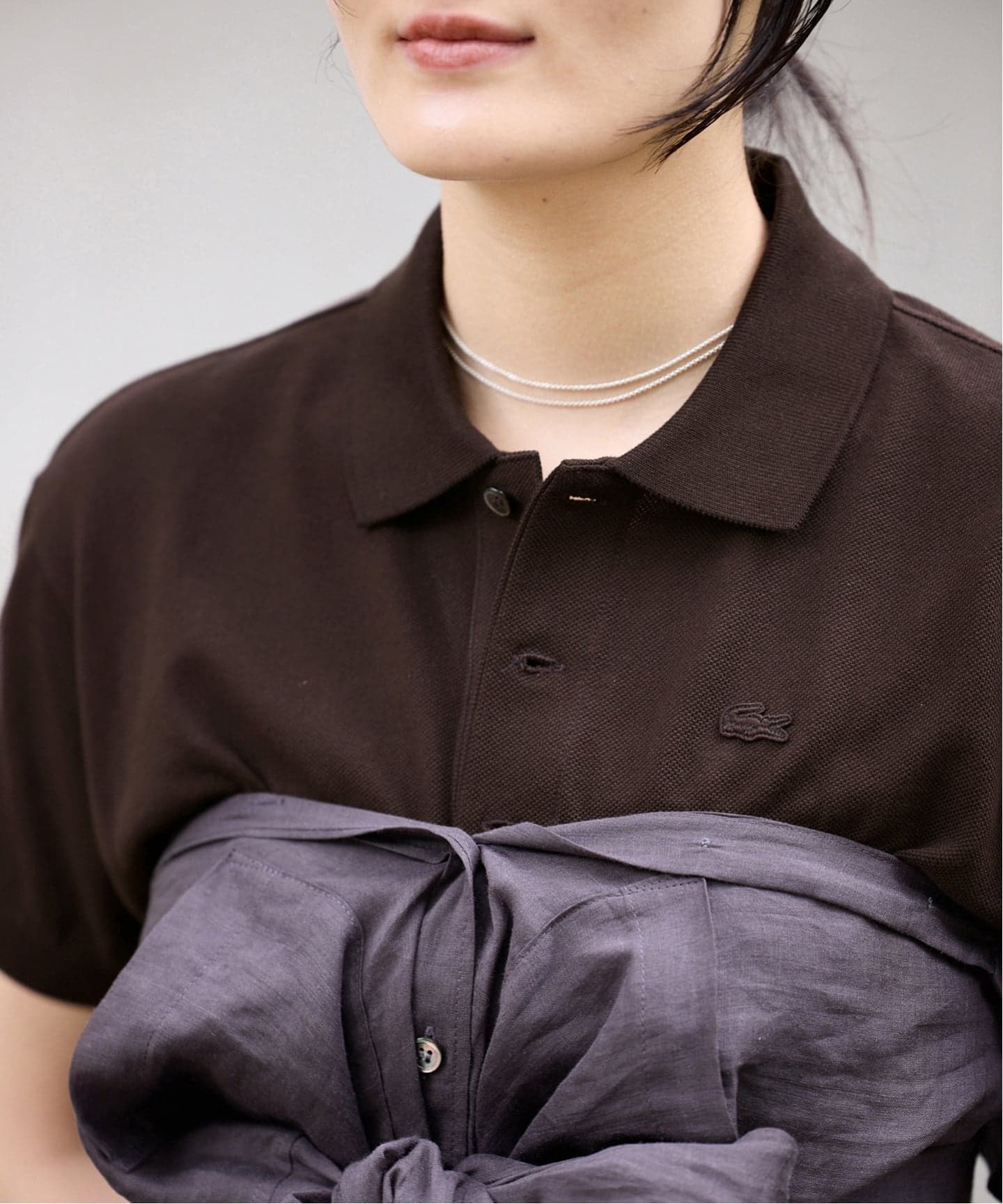 LACOSTE/ラコステ 別注 POLO SHIRTS ポロシャツ PF013J-99（ポロシャツ