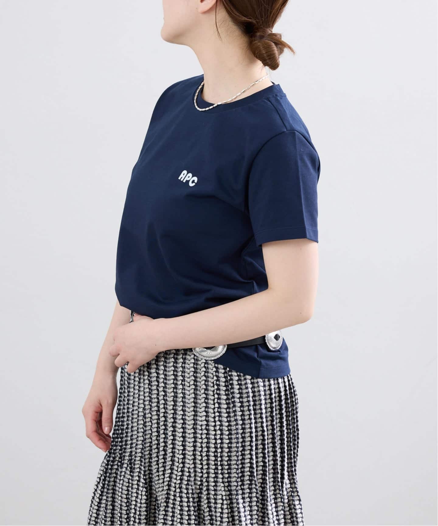 A.P.C./アーペーセー T-SHIRT ML 406PATCH Tシャツ 25085198511-39（T