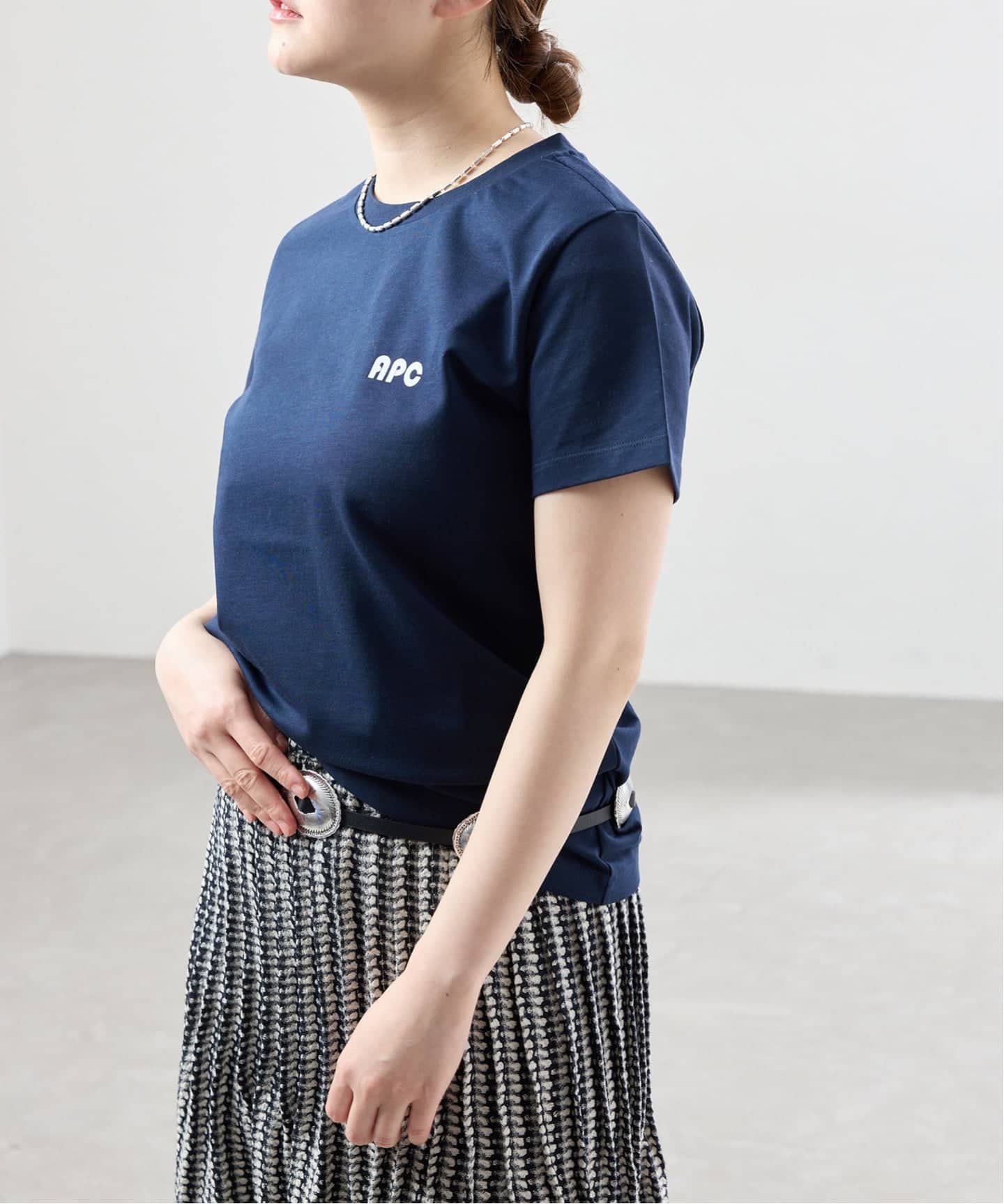 A.P.C./アーペーセー T-SHIRT ML 406PATCH Tシャツ 25085198511-39（T