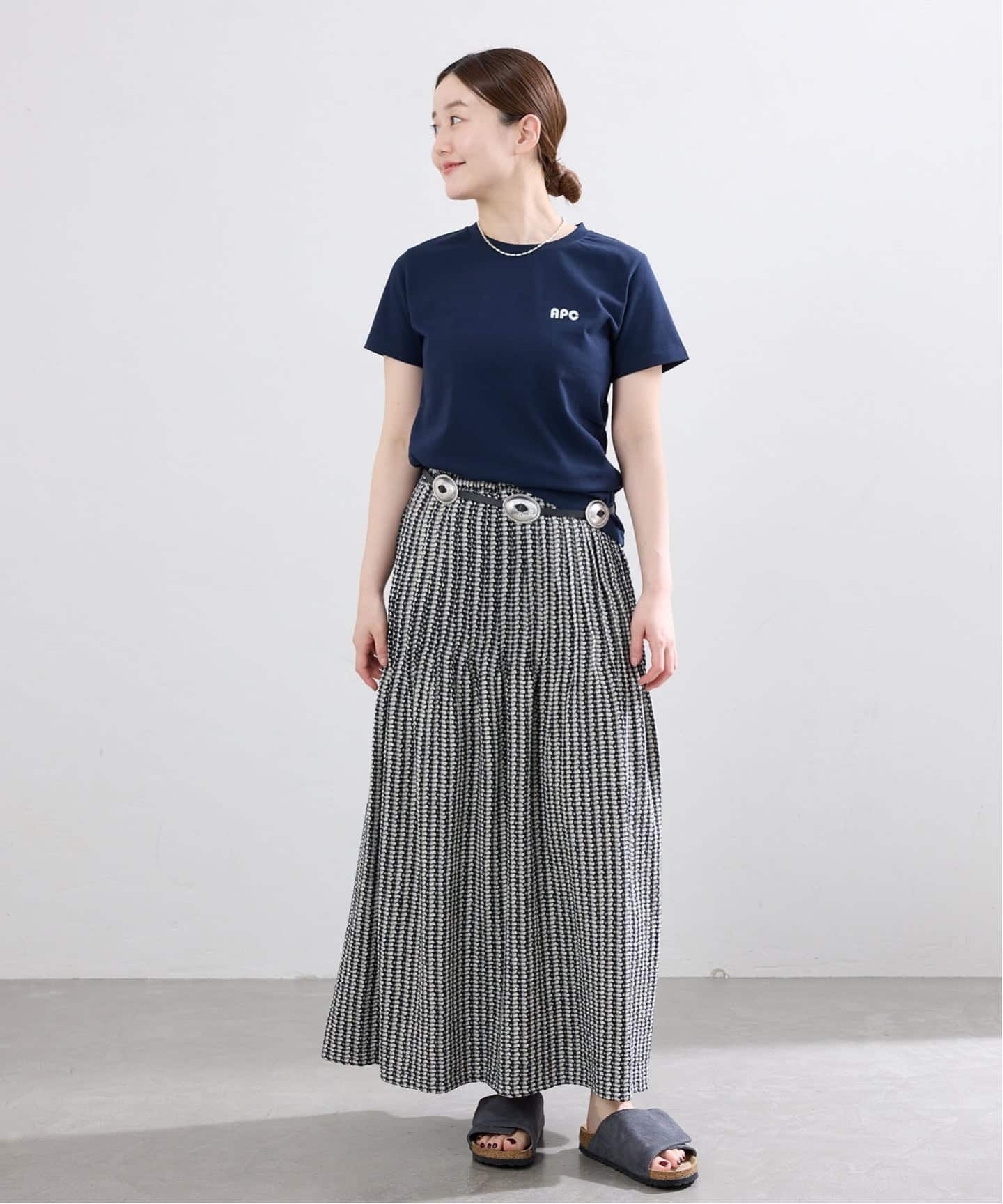 A.P.C./アーペーセー T-SHIRT ML 406PATCH Tシャツ 25085198511-39（T