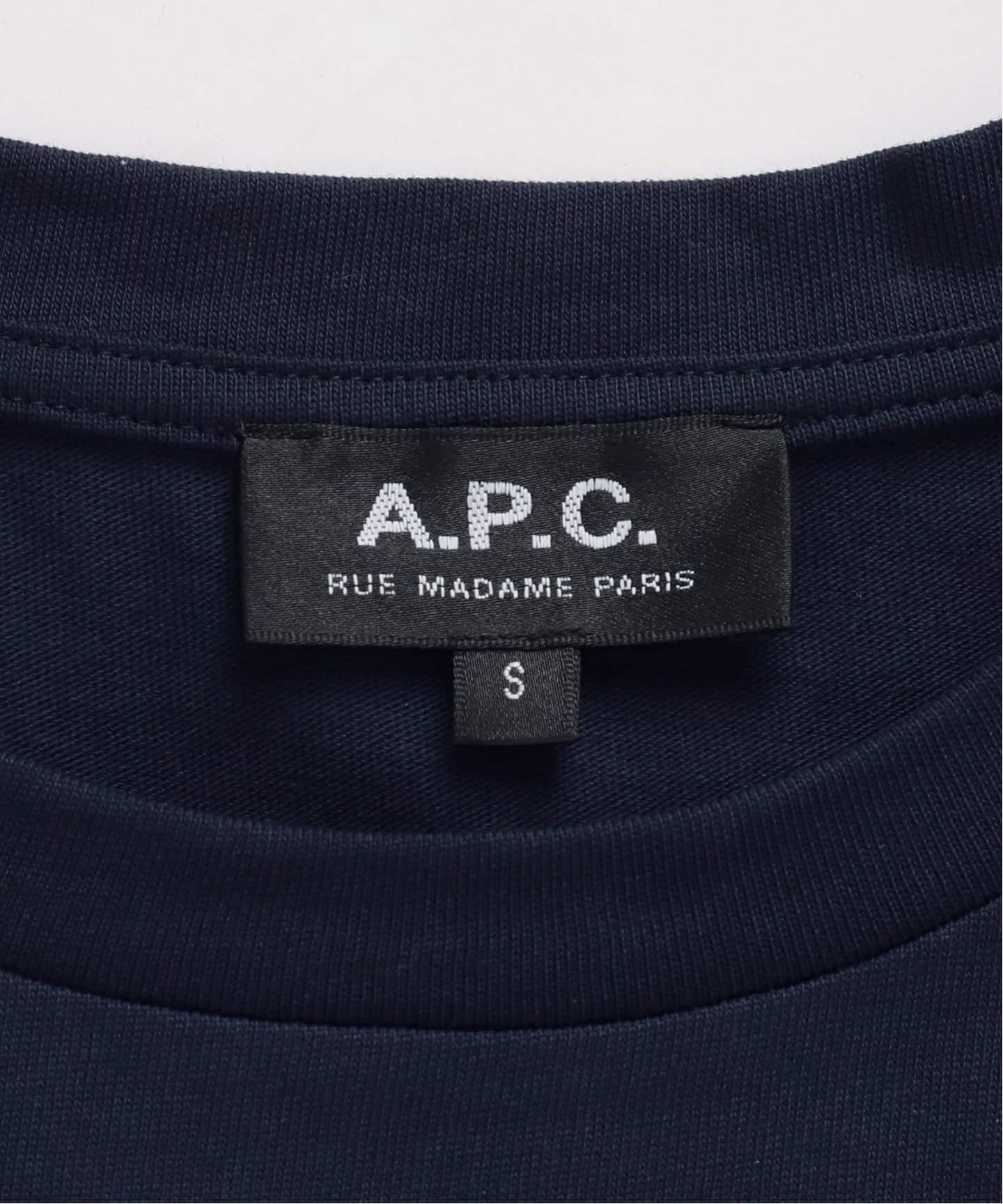 A.P.C./アーペーセー T-SHIRT ML 406PATCH Tシャツ 25085198511-39（T