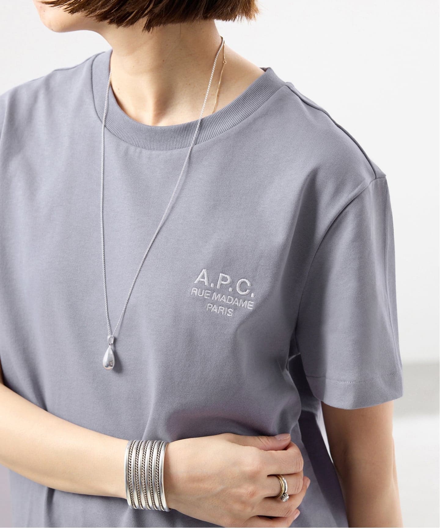 A.P.C./アーペーセー T-SHIRT STANDARD RUE MADAME 24263192392