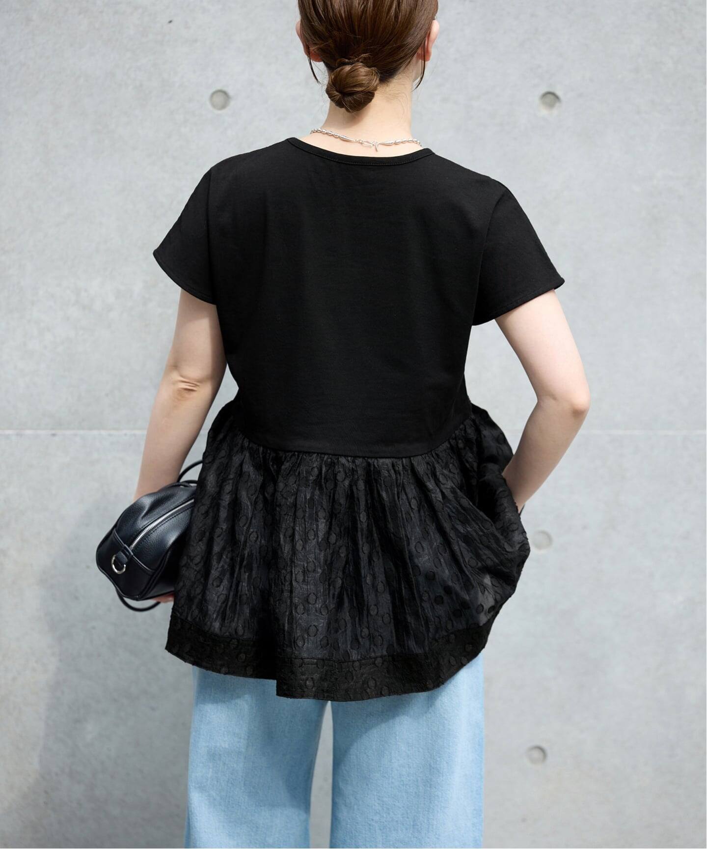 TORRAZZO DONNA/トラッゾドンナ ドットTシャツ（Tシャツ／カットソー 