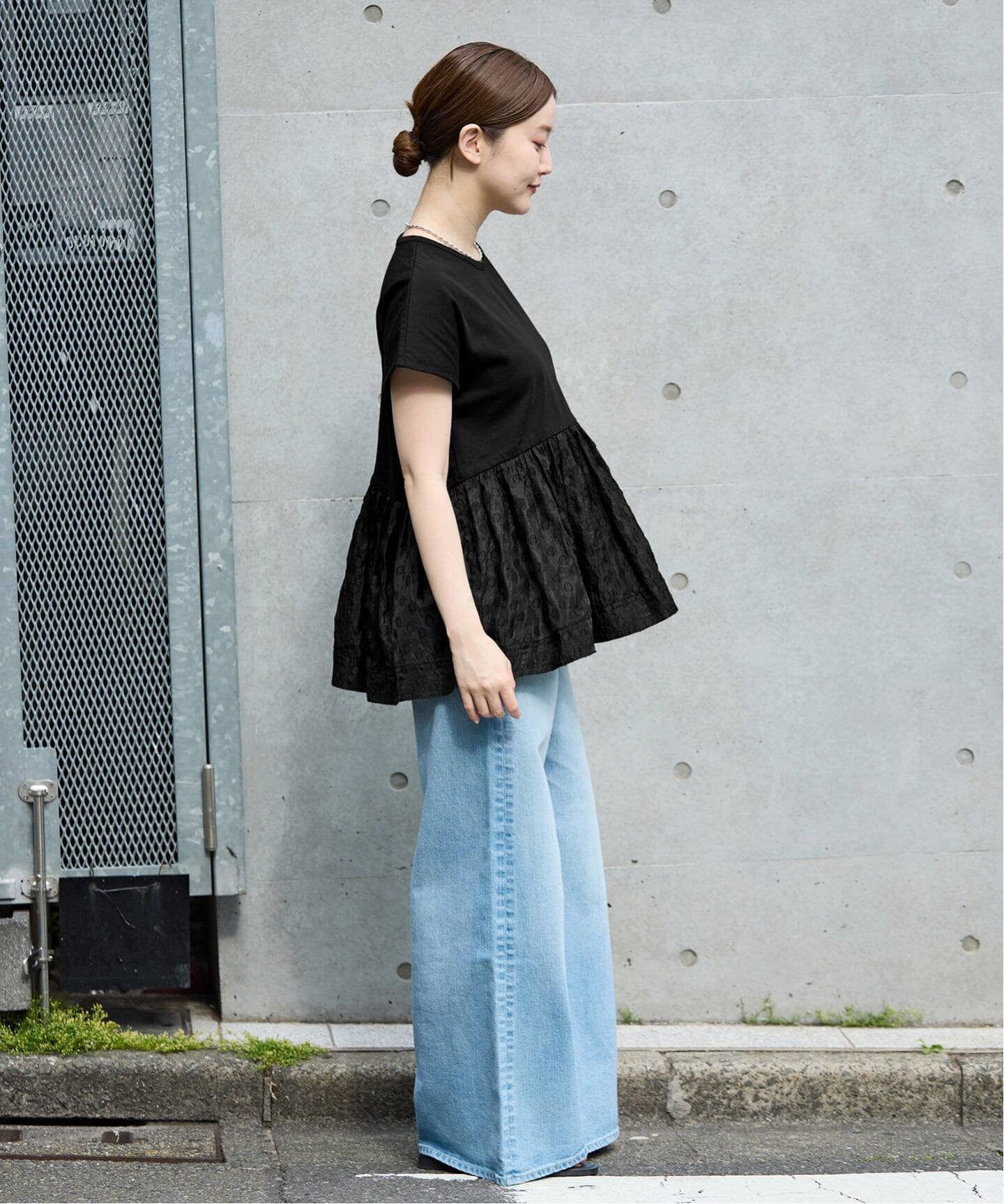 TORRAZZO DONNA/トラッゾドンナ ドットTシャツ（Tシャツ／カットソー