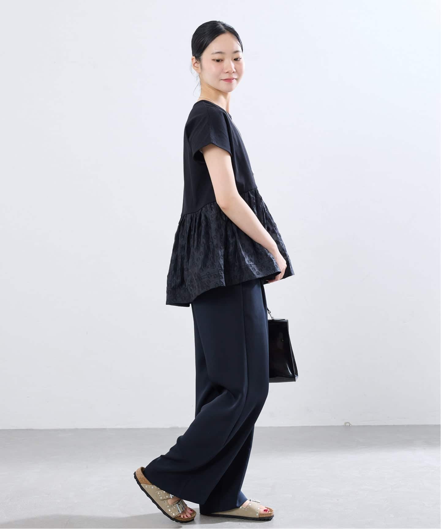 TORRAZZO DONNA/トラッゾドンナ ドットTシャツ（Tシャツ／カットソー