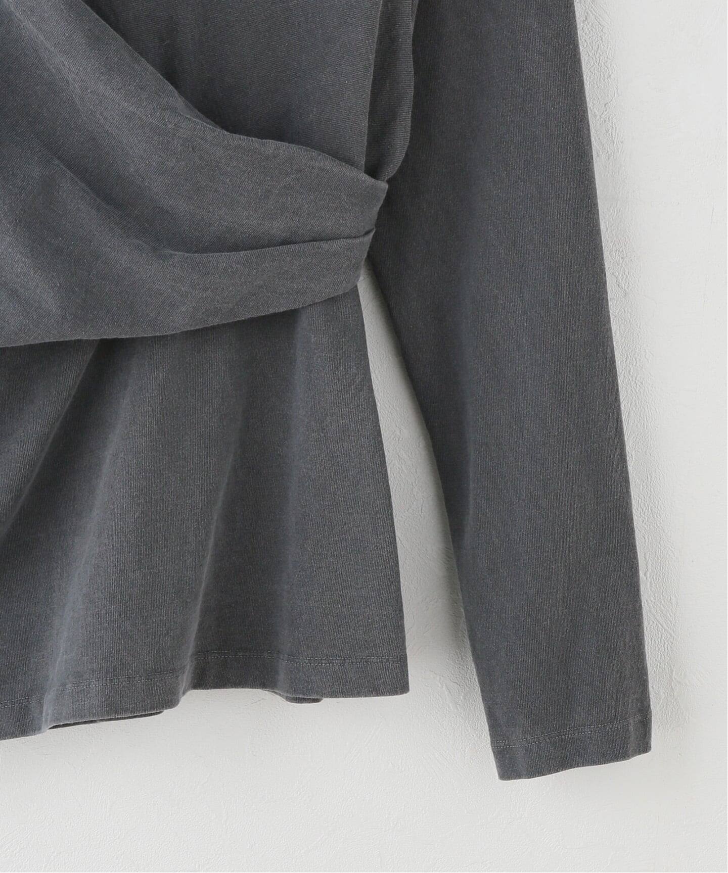 ywy/ワイワイ 別注 TUCK DRAPE TOPS EX カットソー TUCK DRP VNTG（T