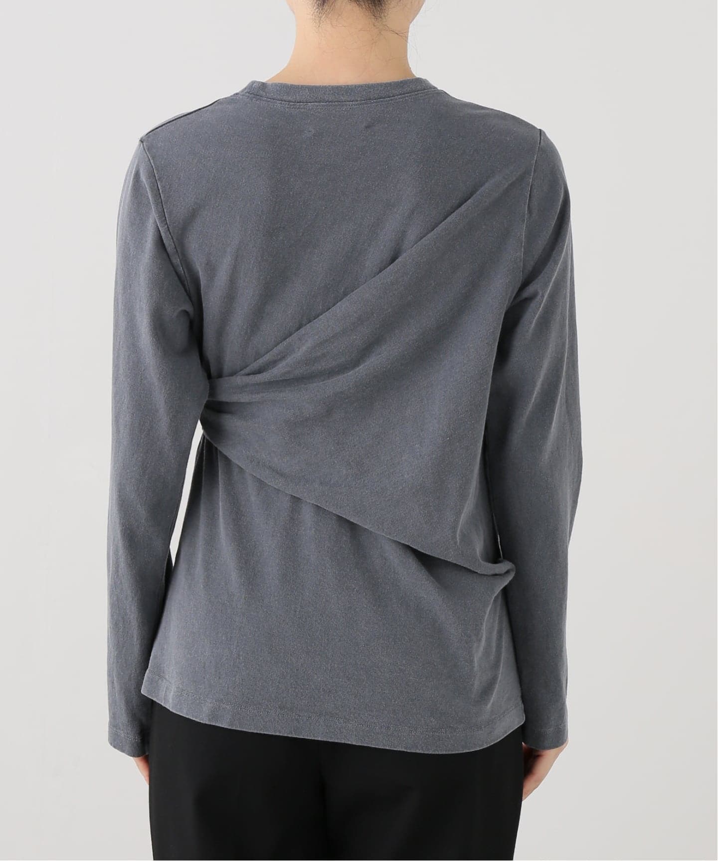 ywy/ワイワイ 別注 TUCK DRAPE TOPS EX カットソー TUCK DRP VNTG（T