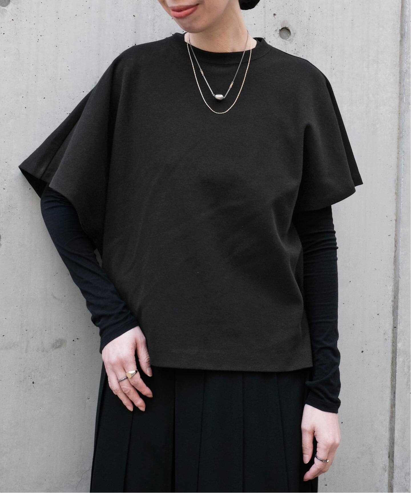 Maison IENA 別注 Nell/ネル アシンメトリーカットソー　新品　紺 Maison IENA 別注 Nell/ネル アシンメトリーカットソー 261-80302（T