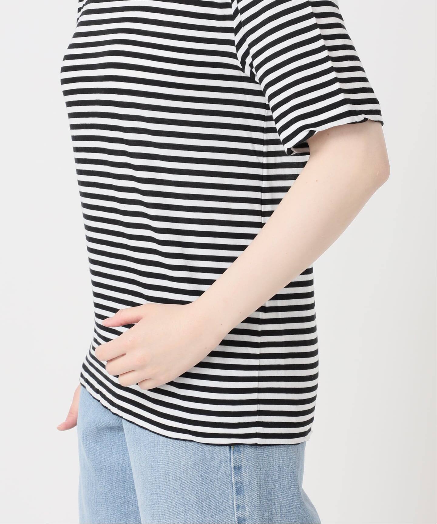 WEB限定追加》ATON/エイトン FRESCA SINGLE JERSEY Tシャツ（Tシャツ