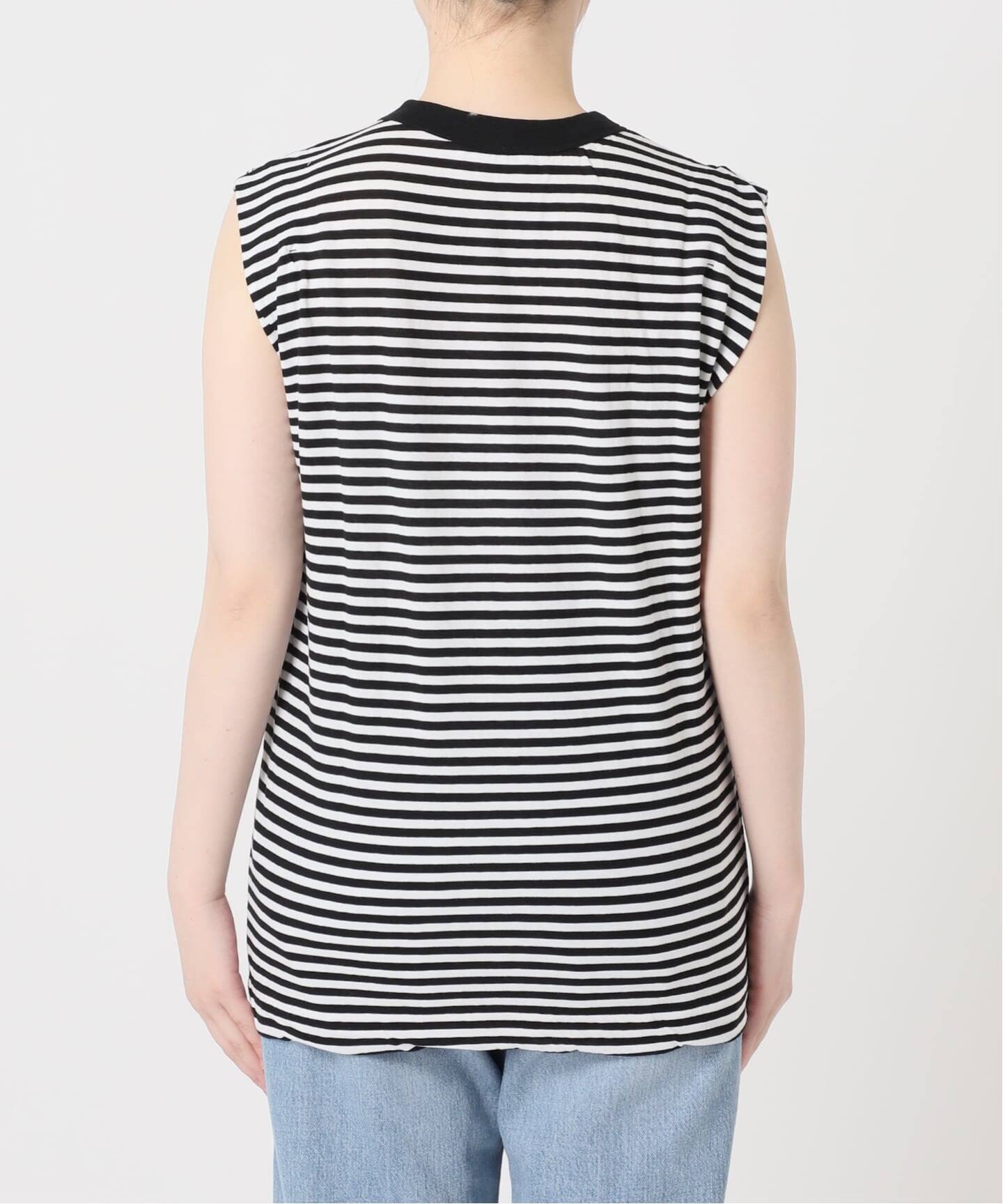 【ATON】 IENA別注カラー 60/FRESCA STANDARD TEE 追加》ATON/エイトン FRESCA SINGLEJERSEY NS ノースリーブ（Tシャツ