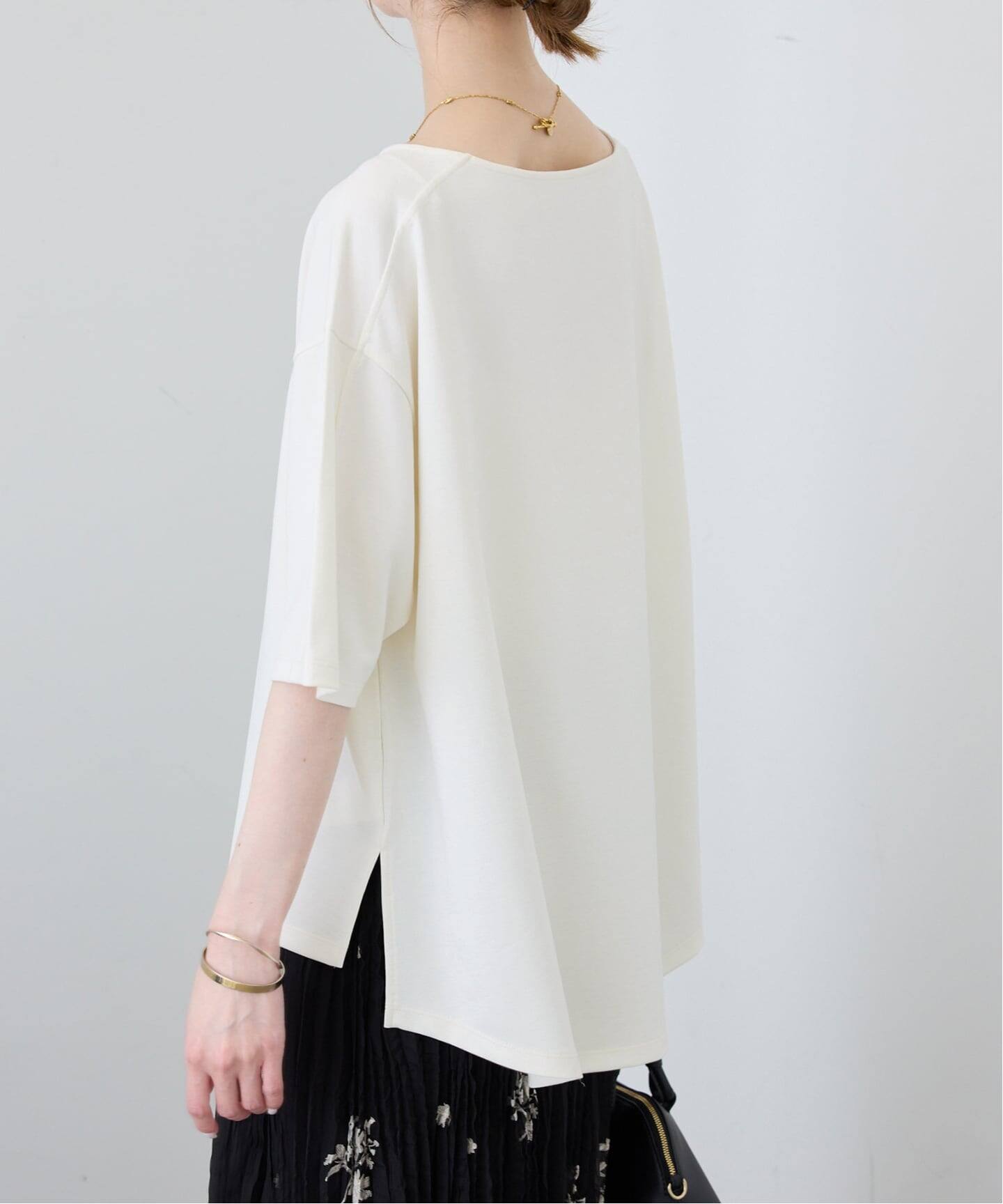 接触冷感》スリットカットソー（Tシャツ／カットソー）｜SLOBE IENA