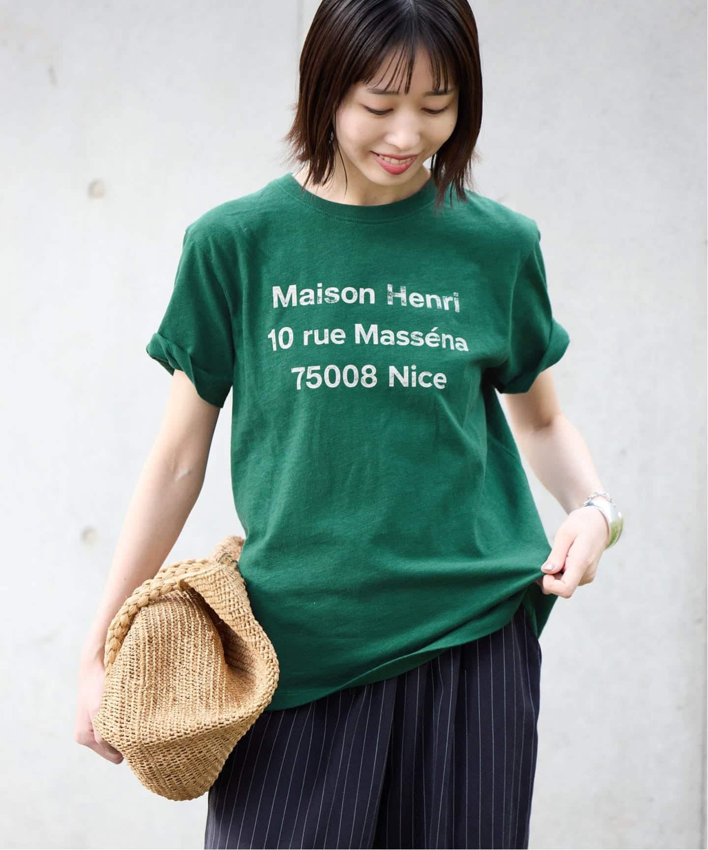 IENA ロゴTシャツ　新品タグ付き アソートグラフィックロゴTEE（Tシャツ／カットソー）｜SLOBE IENA