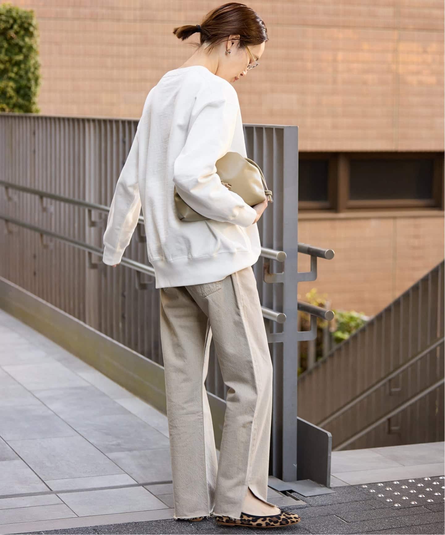 WEB限定/追加2》フロッキープリントオーバースウェット（スウェット