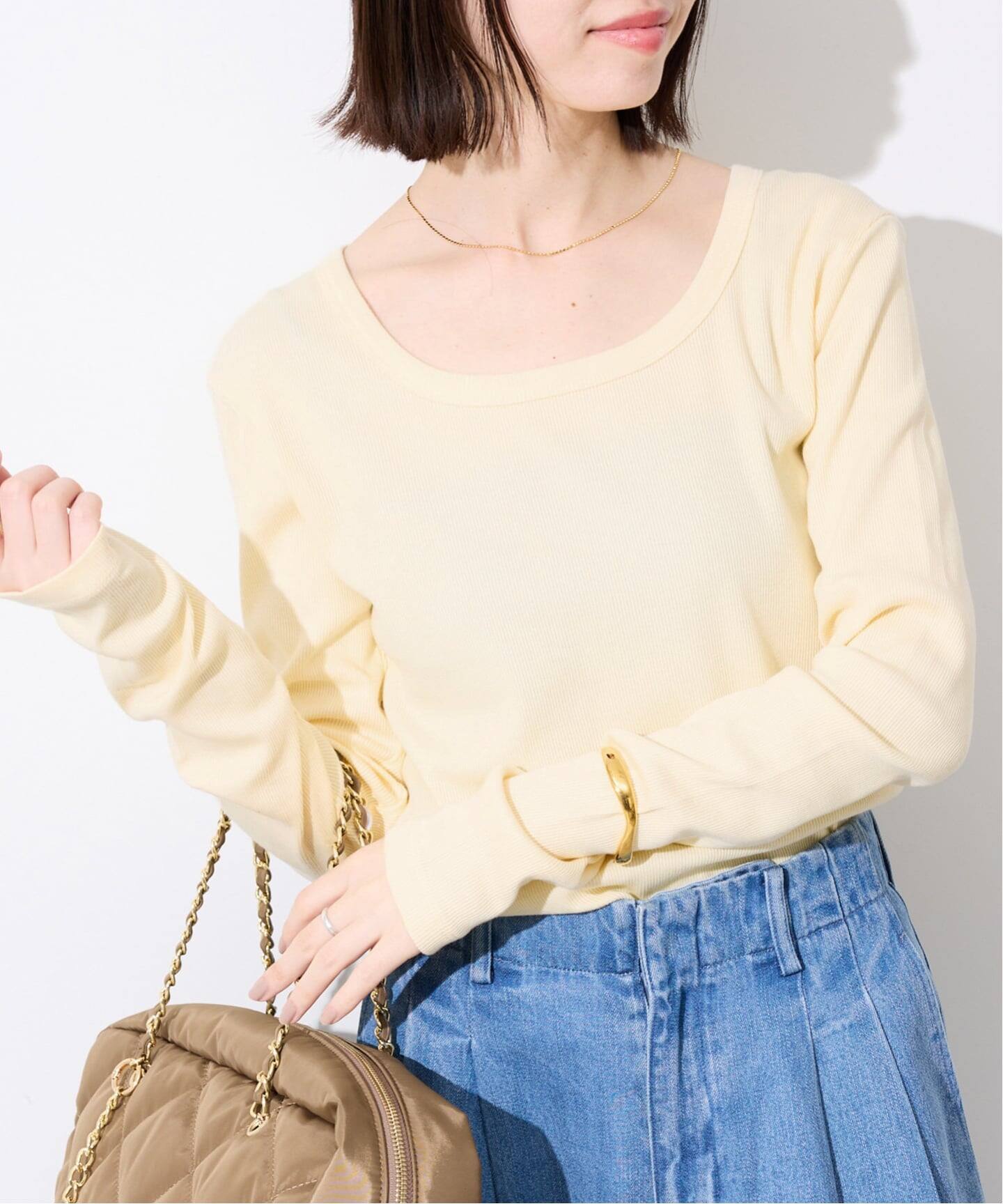 WEB限定/追加》パーフェクトカットソー（Tシャツ／カットソー）｜SLOBE