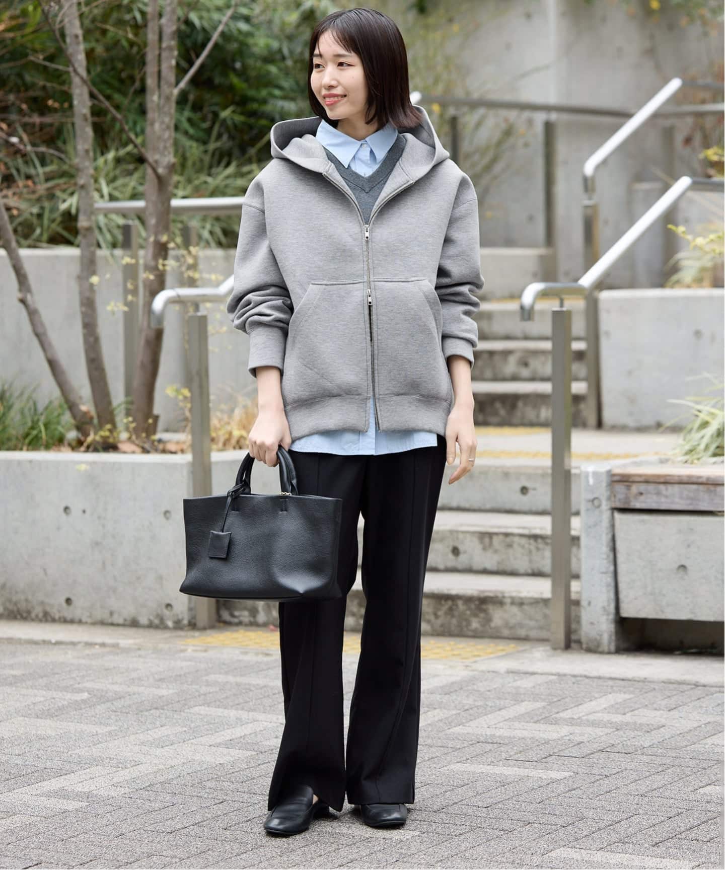 WEB限定/追加2》ボリュームジップアップフーディー（パーカー）｜SLOBE