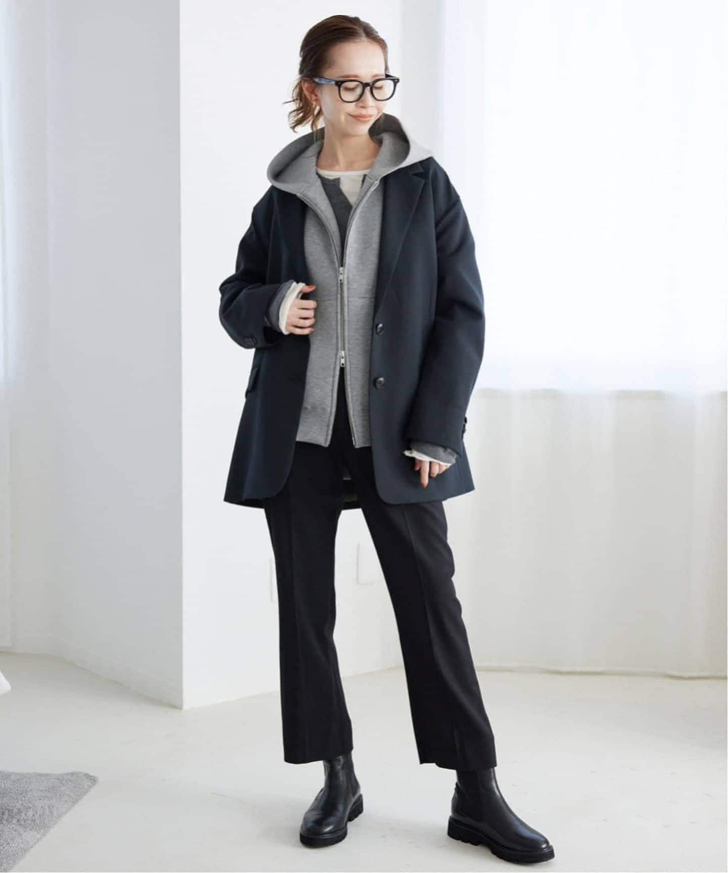 WEB限定/追加2》ボリュームジップアップフーディー（パーカー）｜SLOBE