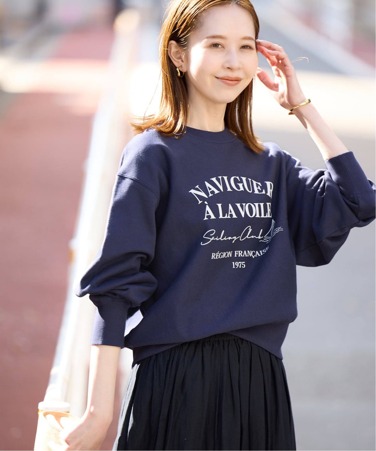 セットアップ対応可》Clubロゴスウェット（スウェット）｜SLOBE IENA 