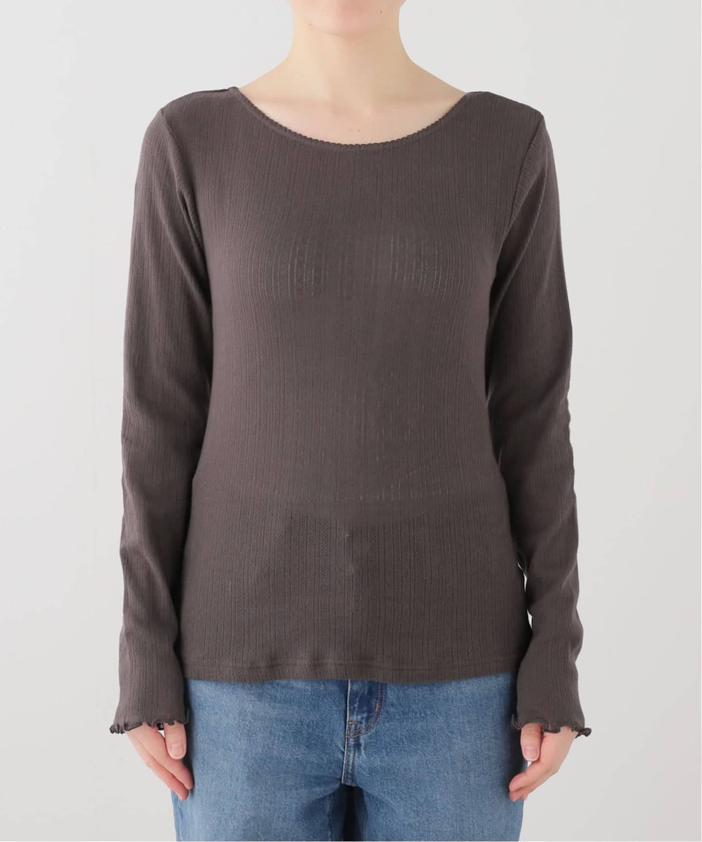 ハリヌキレーシープルオーバー（Tシャツ／カットソー）｜SLOBE IENA