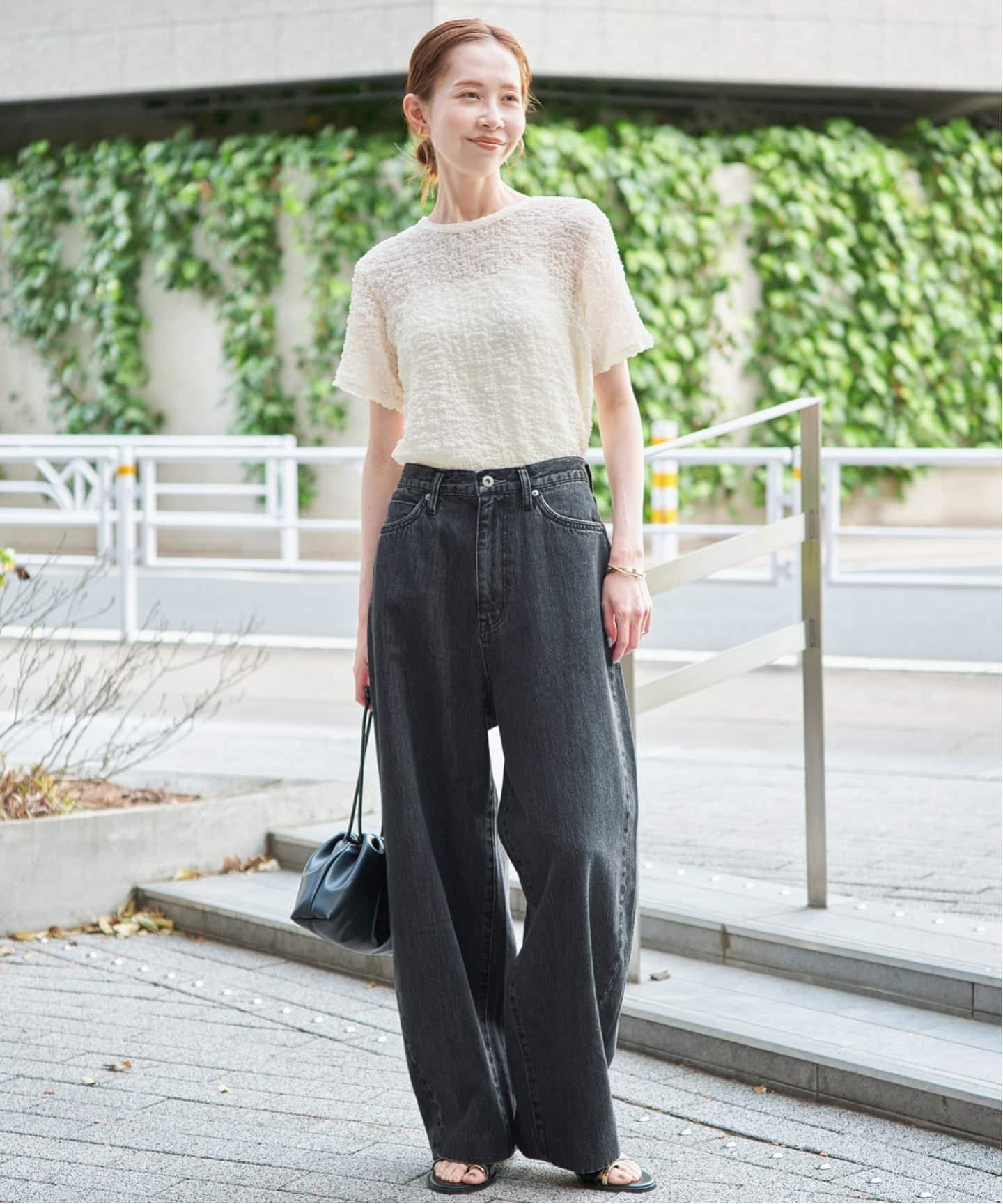 スローブイエナ　シャーリングシアーTEE シャーリングシアーTEE（Tシャツ／カットソー）｜SLOBE IENA（スローブ