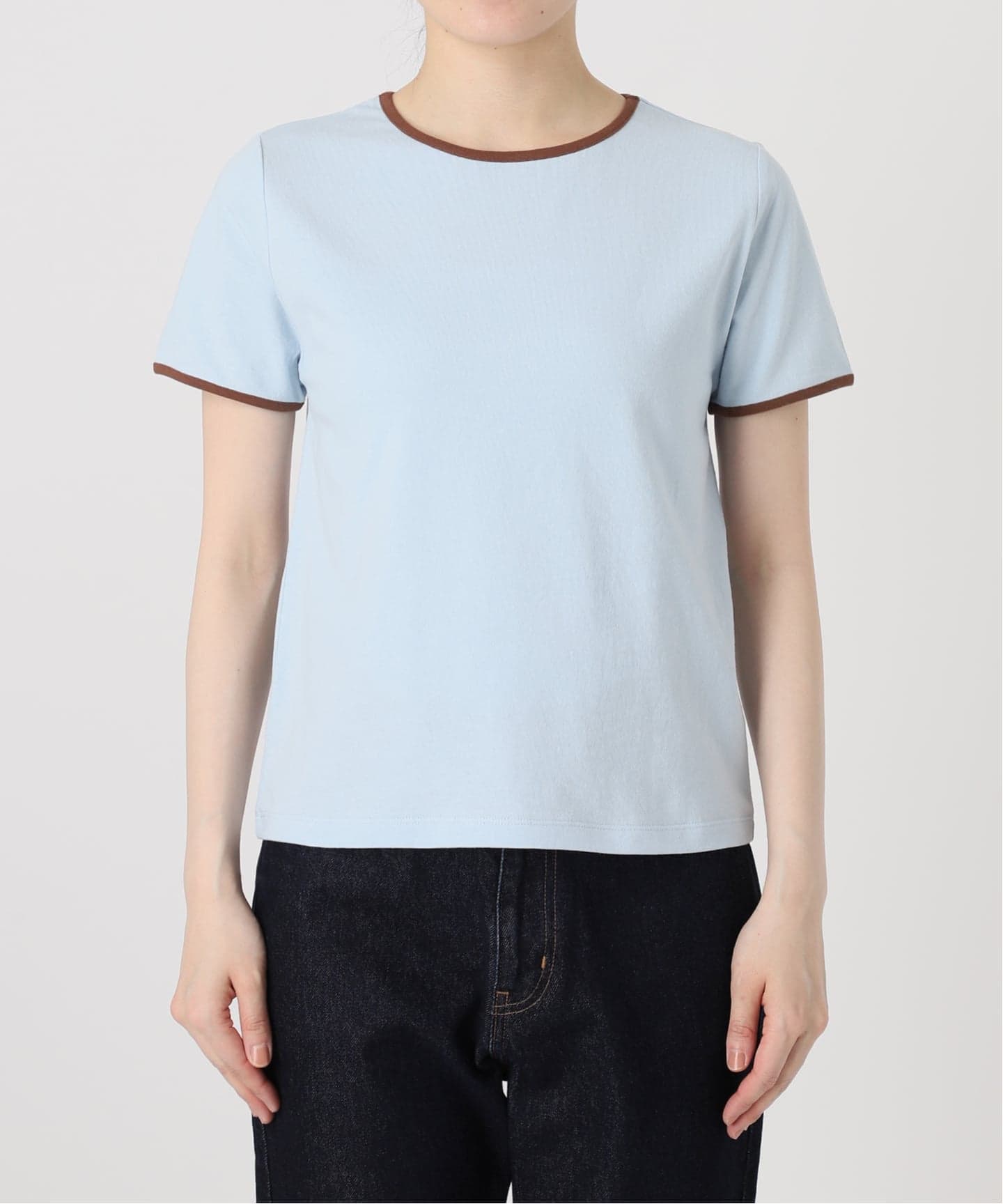 シリーズあり/12色展開》1dozen コンパクトリンガーTEE（Tシャツ
