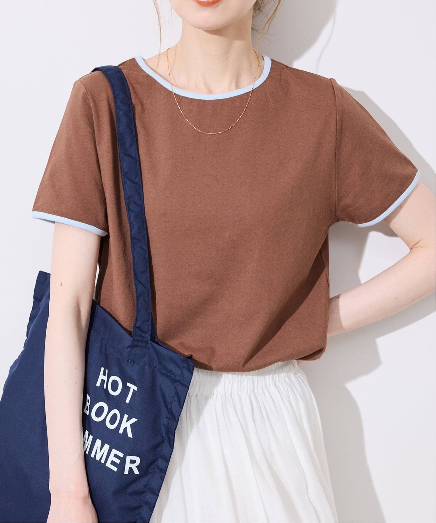 シリーズあり/12色展開》1dozen コンパクトリンガーTEE（Tシャツ 