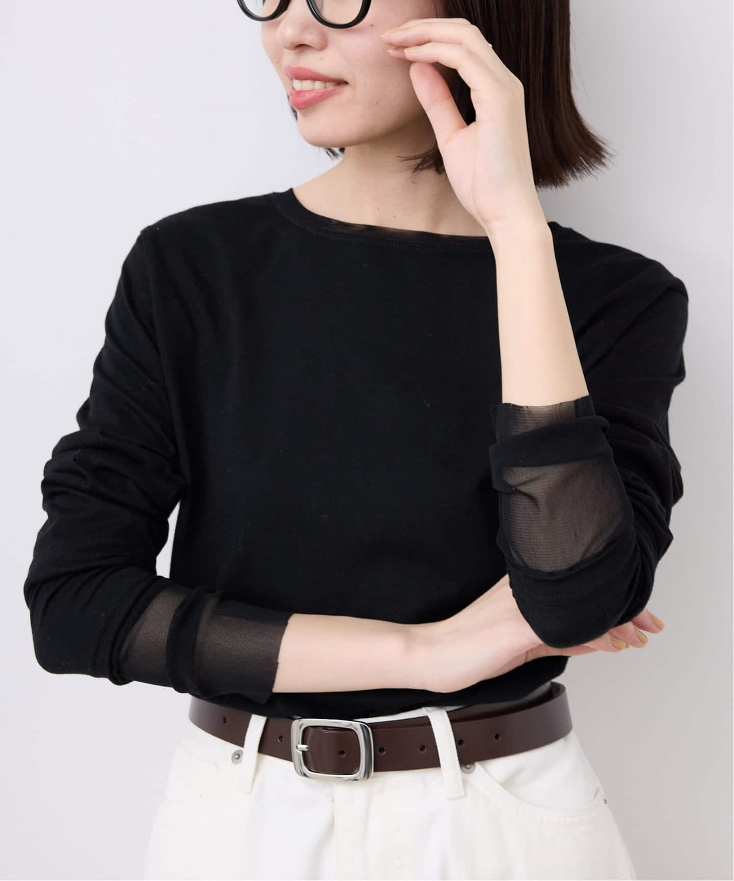WEB限定カラーあり/追加7予約》レイヤードスリーブロンTEE（Tシャツ