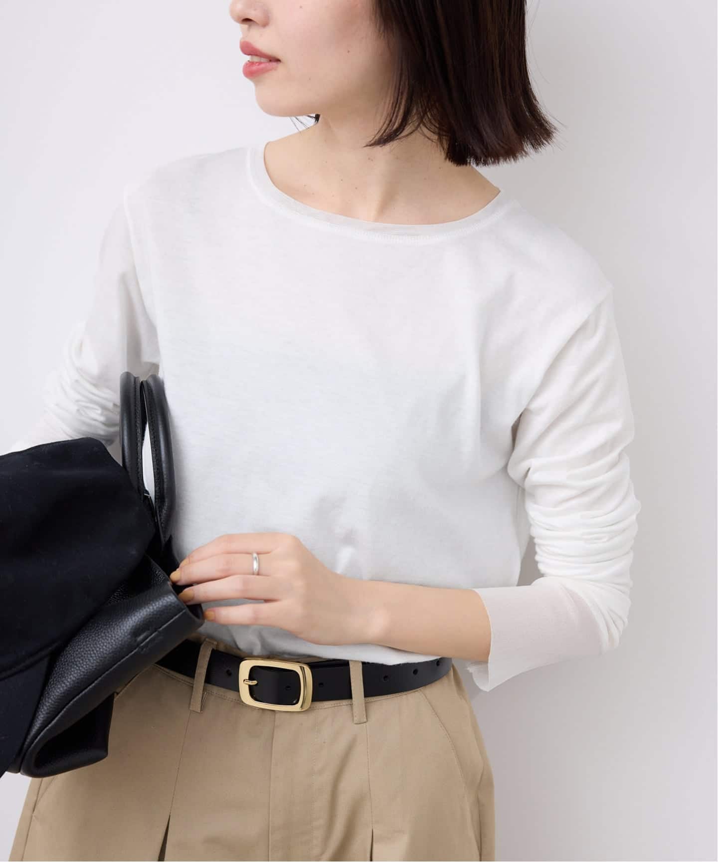WEB限定カラーあり/追加8》レイヤードスリーブロンTEE（Tシャツ