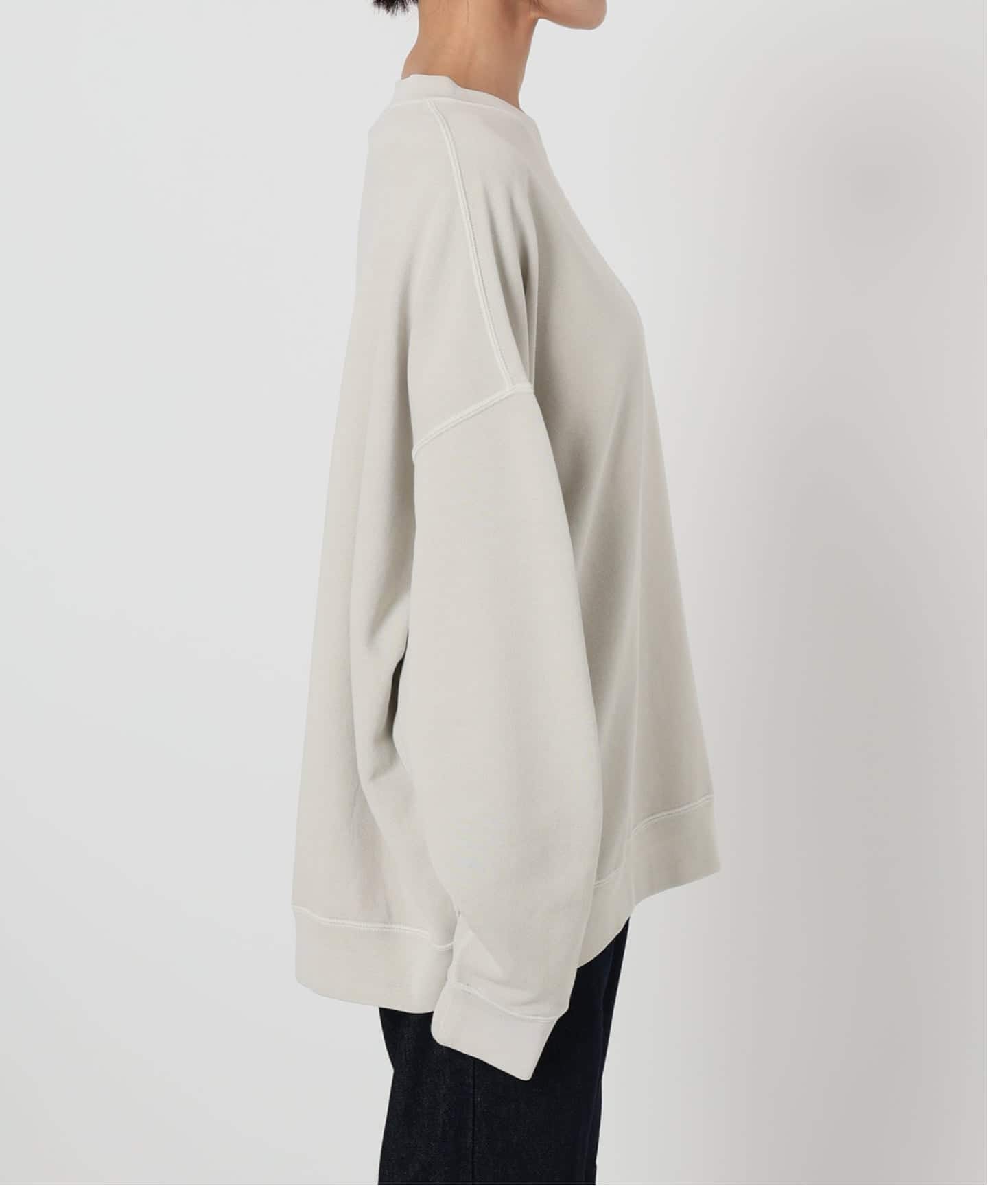 WEB限定/追加》ビックシルエットピグメント裏毛プルオーバー