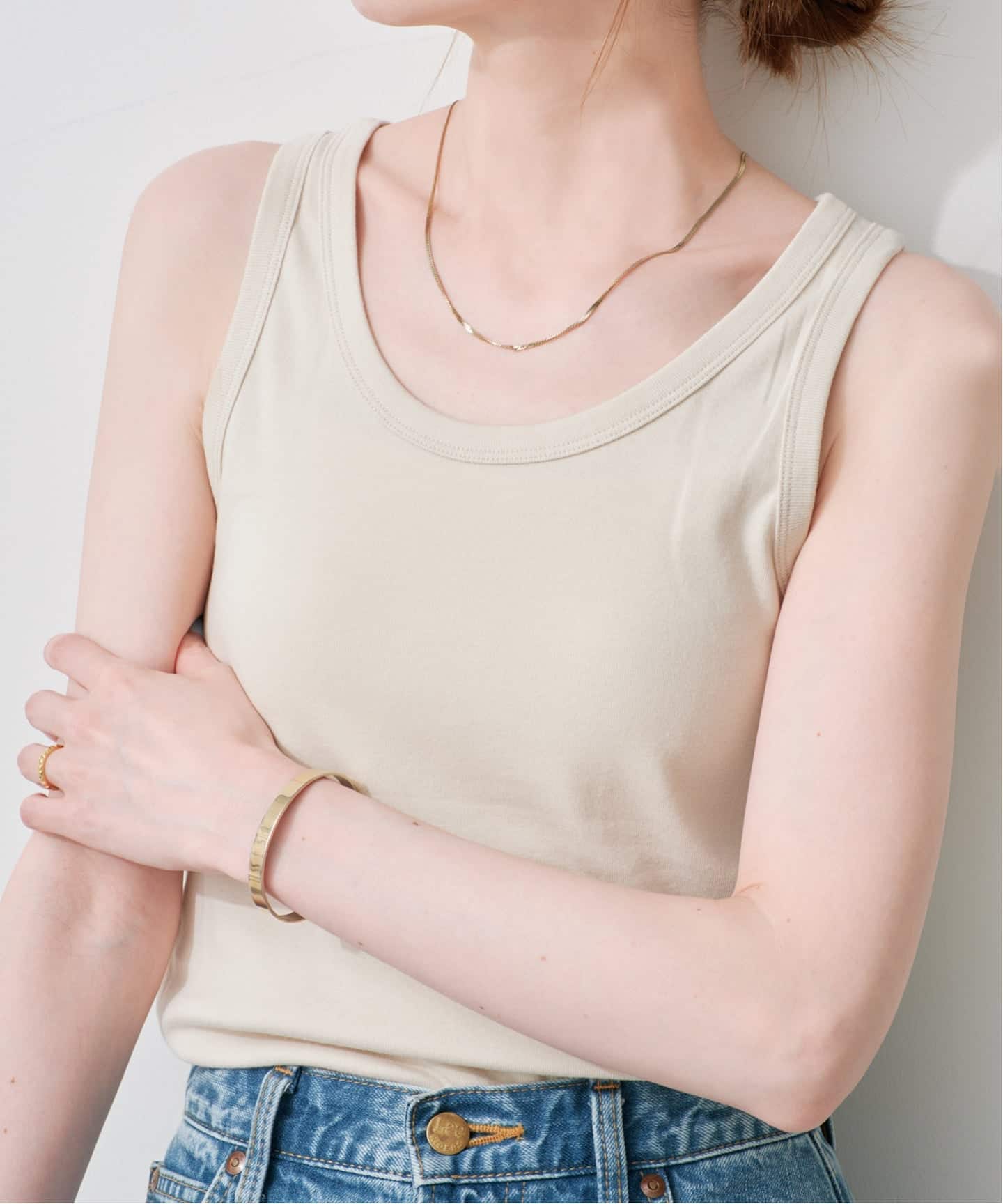 新品SLOBE IENA basic タンクトップ 日本製　3点 追加3》basic タンクトップ（タンクトップ）｜SLOBE IENA（スローブ