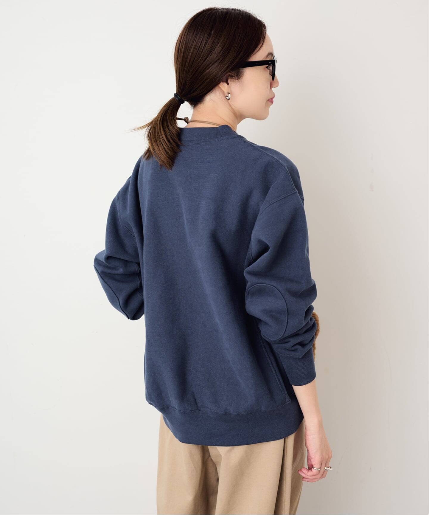 予約》Champion/チャンピオン SLOBE別注 ハーフジップスウェット