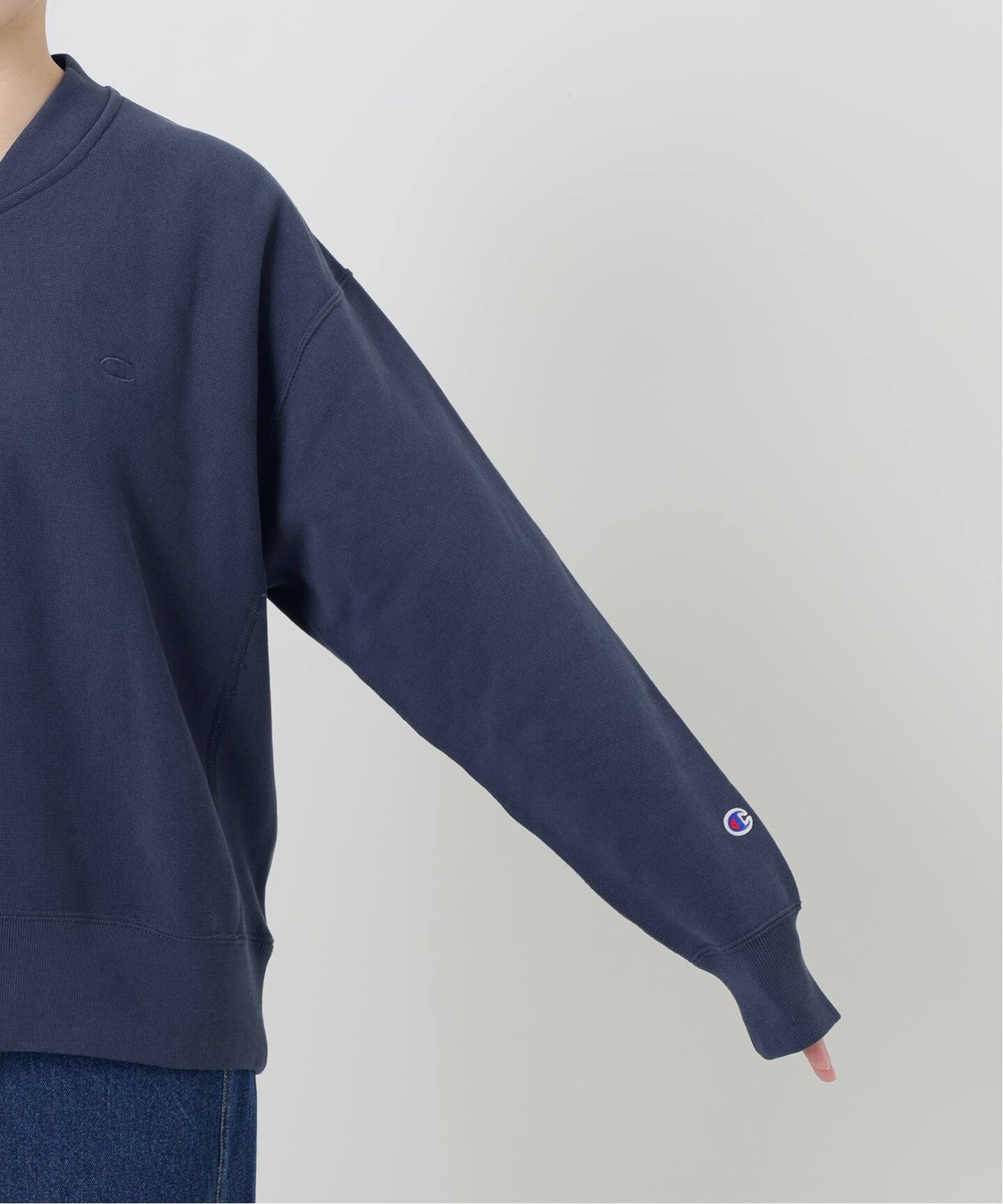 予約》Champion/チャンピオン SLOBE別注 ハーフジップスウェット 