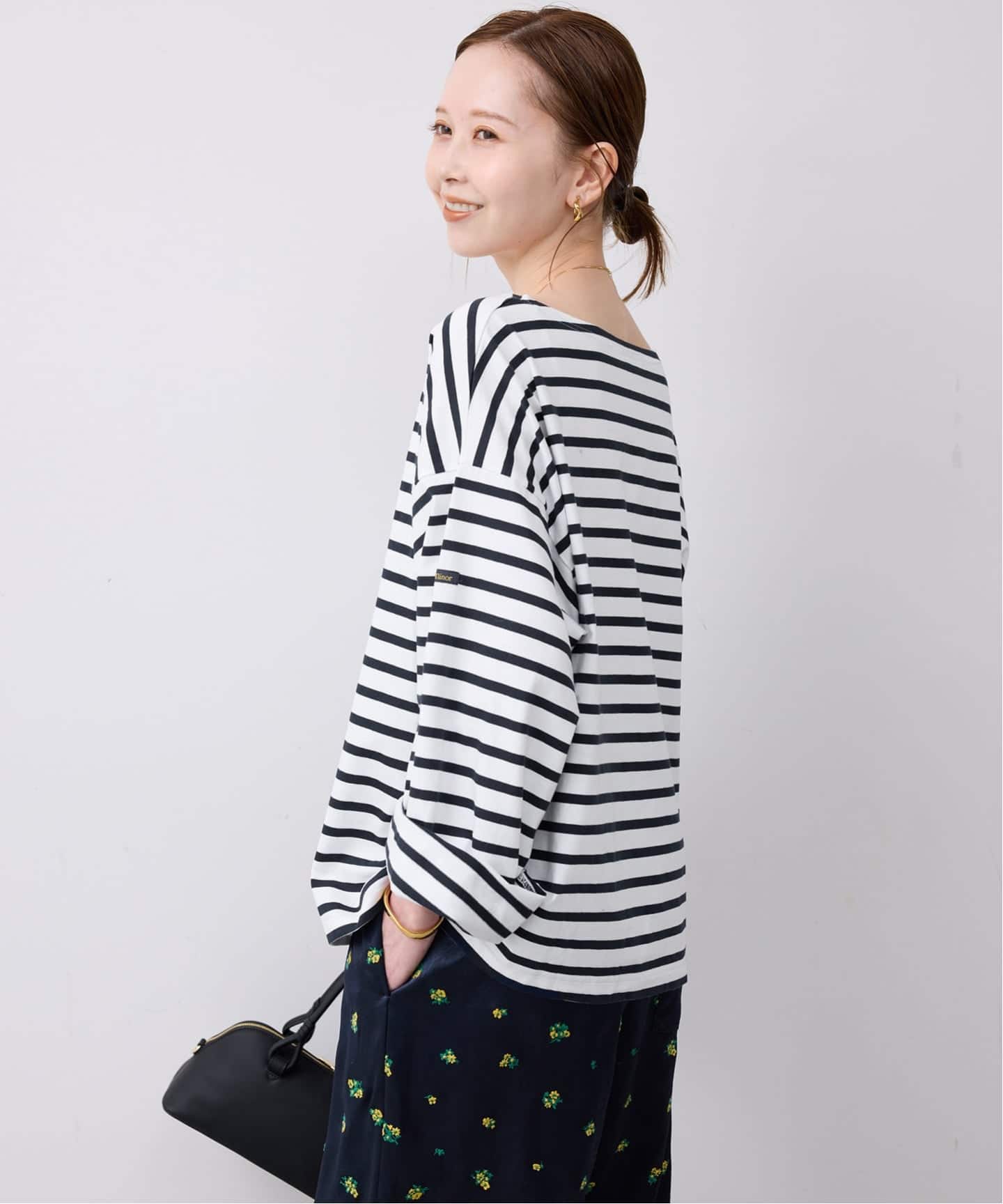 LE MINOR/ルミノア SLOBE別注 ビッグボーダロンTEE（Tシャツ