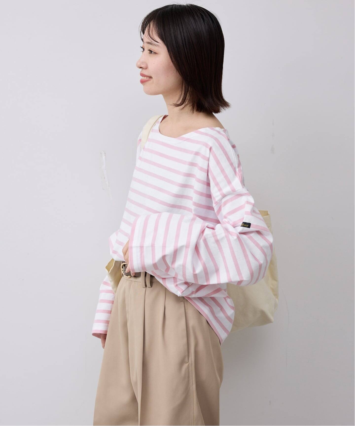 LE MINOR/ルミノア SLOBE別注 ビッグボーダロンTEE（Tシャツ