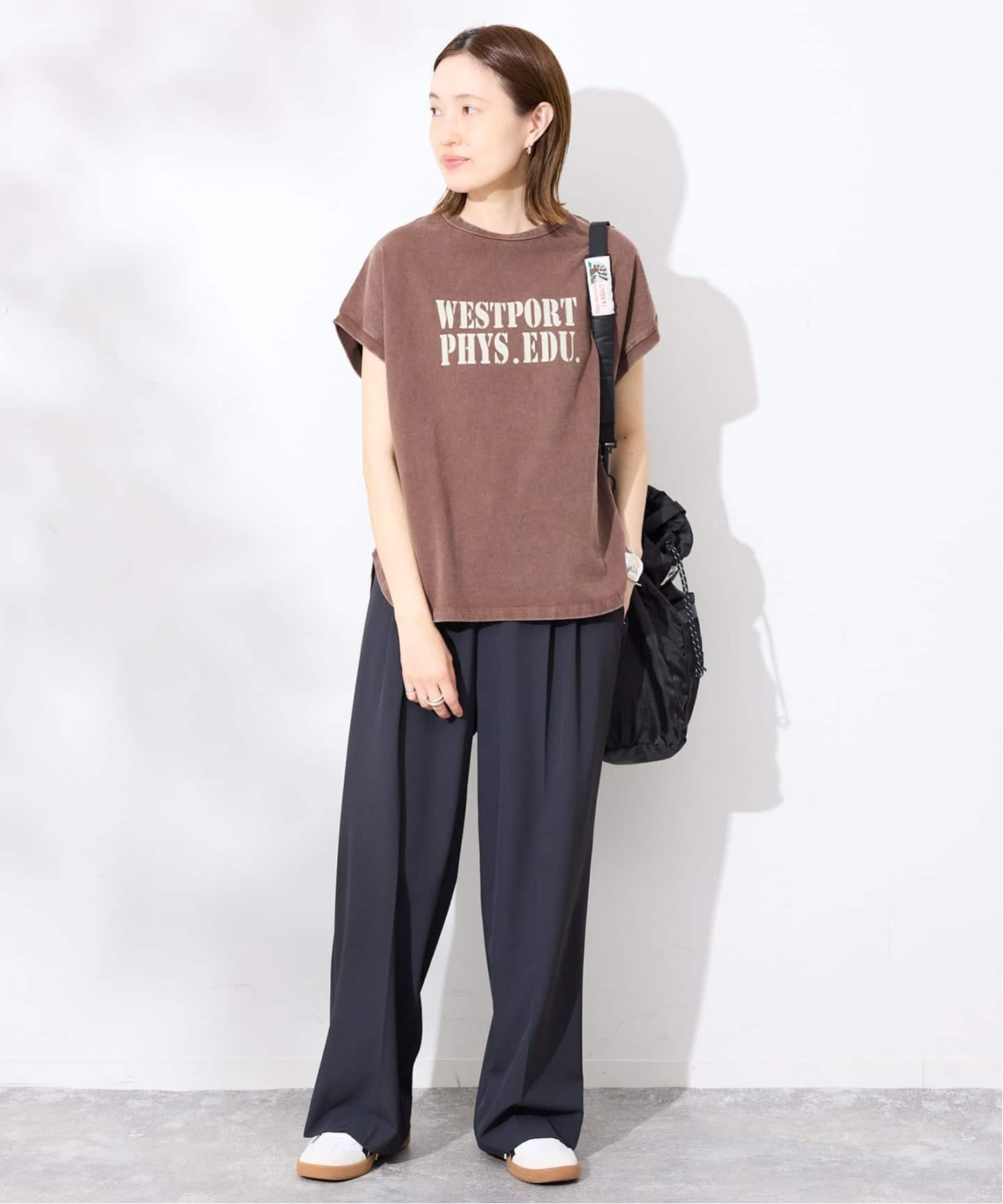 予約》Champion/チャンピオン SLOBE別注 フレンチスリーブロゴTシャツ