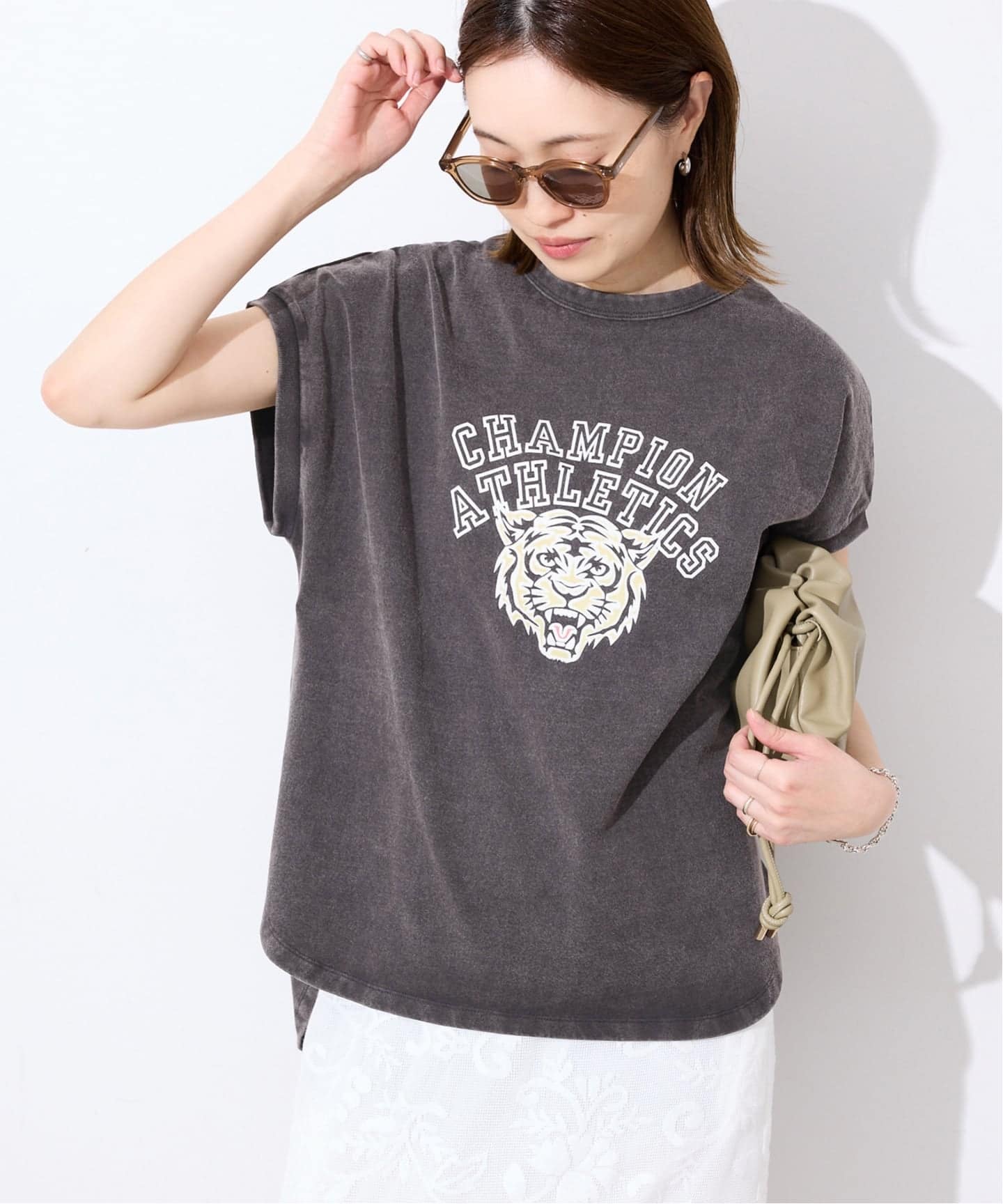 新品タグ付き イエナ IENA フレンチスリーブTシャツ 新品】イエナ IENAフレンチスリーブプルオーバー Tシャツ - メルカリ