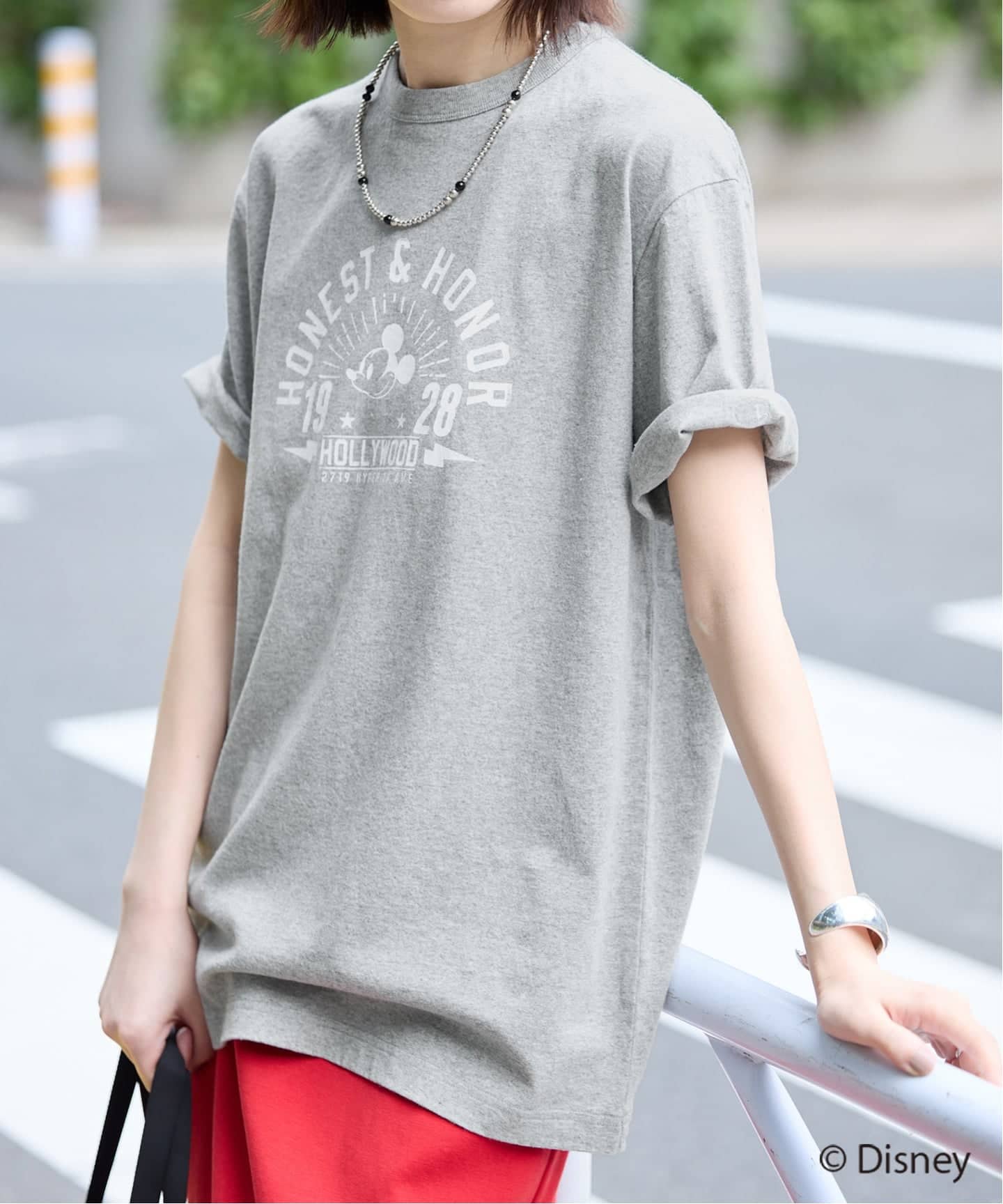 追加》Champion/チャンピオン SLOBE別注 /Mickey/Donald/ Tシャツ（T