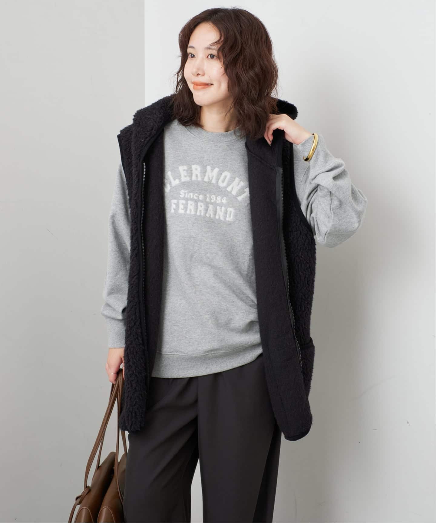 予約》+81 BRANCA/ハチイチブランカ ロゴスウェット（スウェット