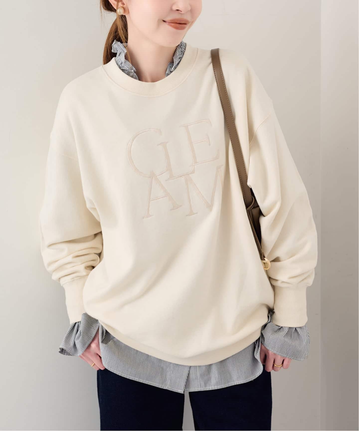 予約》+81 BRANCA/ハチイチブランカ ロゴスウェット（スウェット