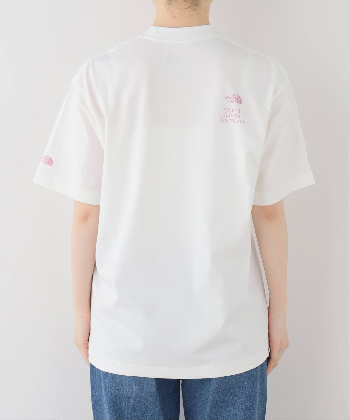THE NORTH FACE/ザ ノース フェイス GAR Typographic White S/S Tee