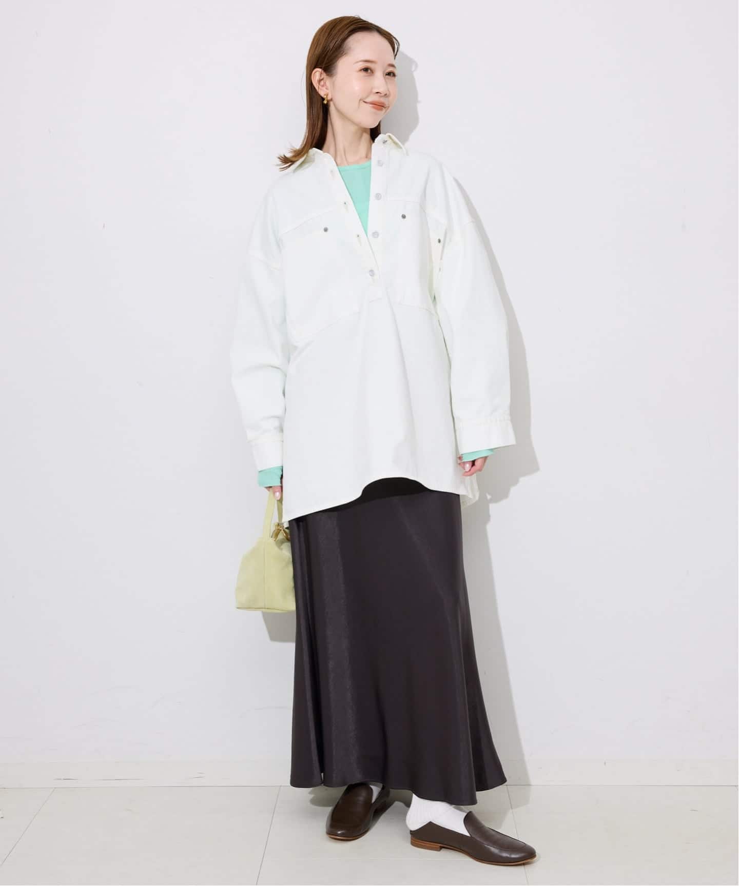 追加》miller SLOBE別注 SHEER RIB クルーネック（Tシャツ／カットソー