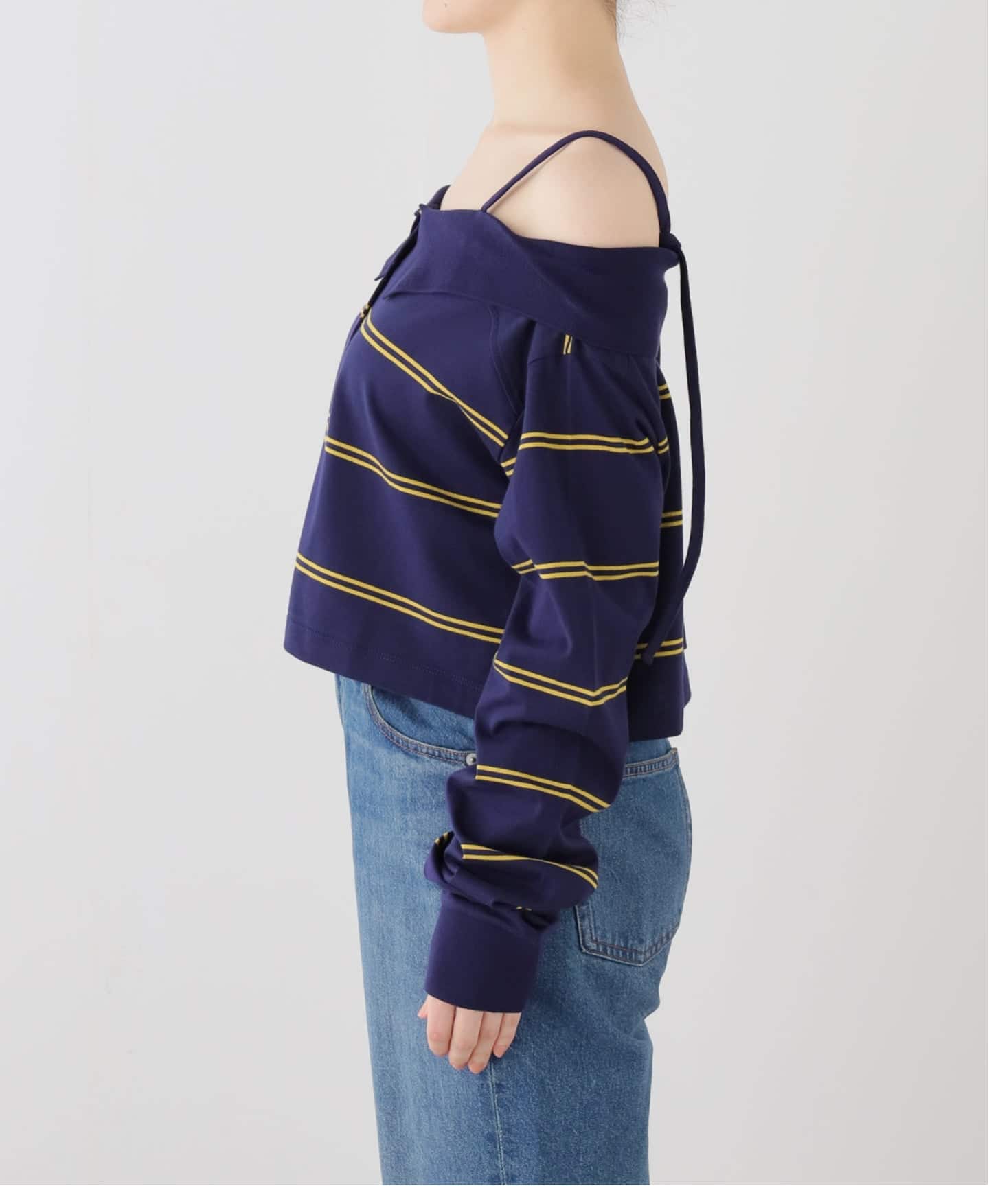 crinkle crinkle crinkle multiway polo cami CC-4543（ポロシャツ