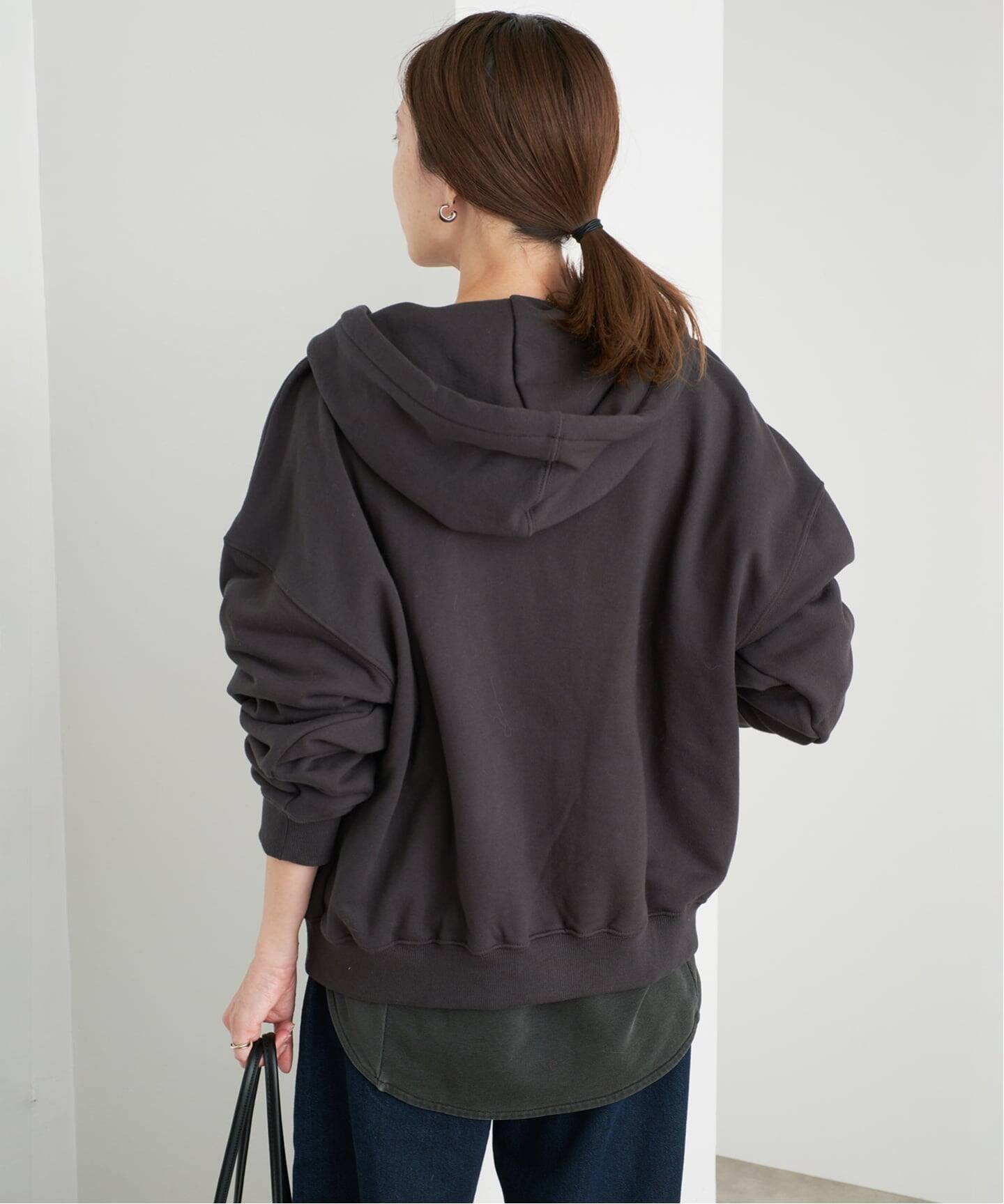 LOW CLASSIC Lc/ロウ クラシック エルシー LOW SOFT SWEAT ZIP-UP