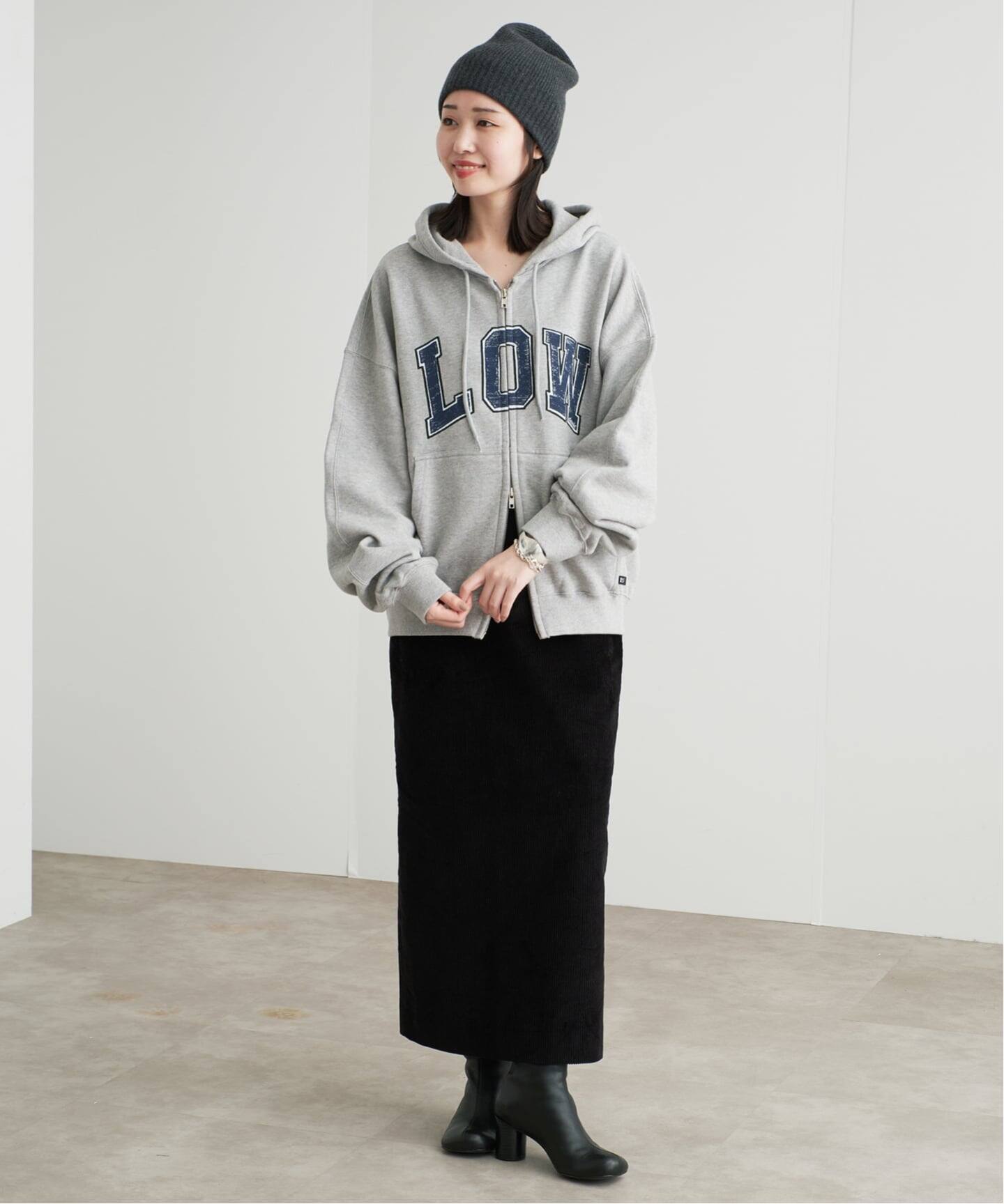 LOW CLASSIC Lc/ロウ クラシック エルシー LOW SOFT SWEAT ZIP-UP