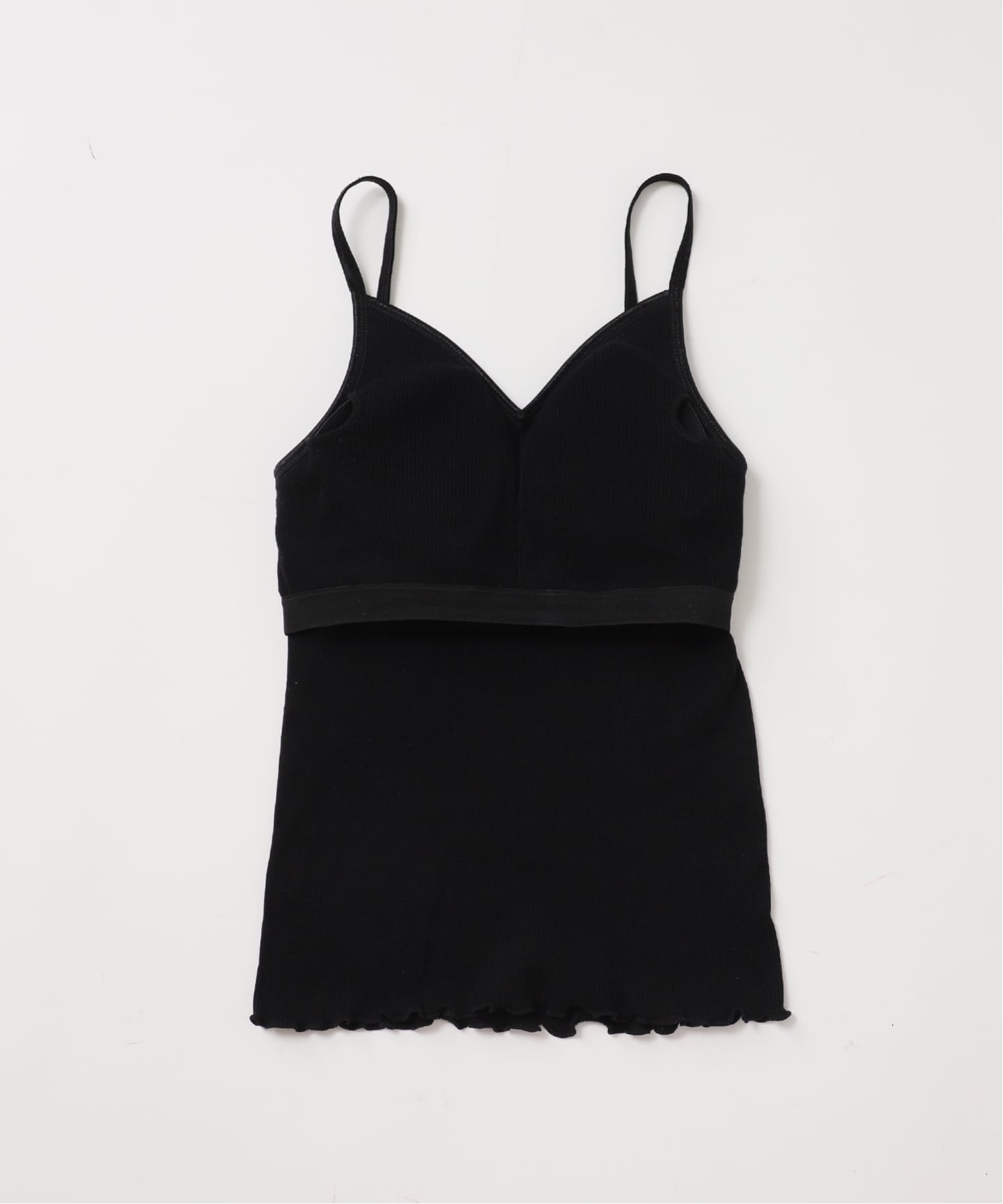 ★SLOBE IENA★別注カップインタンクトップ　PALM PALM/パーム SLOBE別注 2SETキャミソール（カップ付きインナー