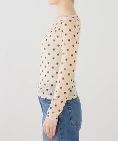 Hosjerg/ホスビョーグ ドットチュールトップス 2861/BETTY LST-SHIRT 
