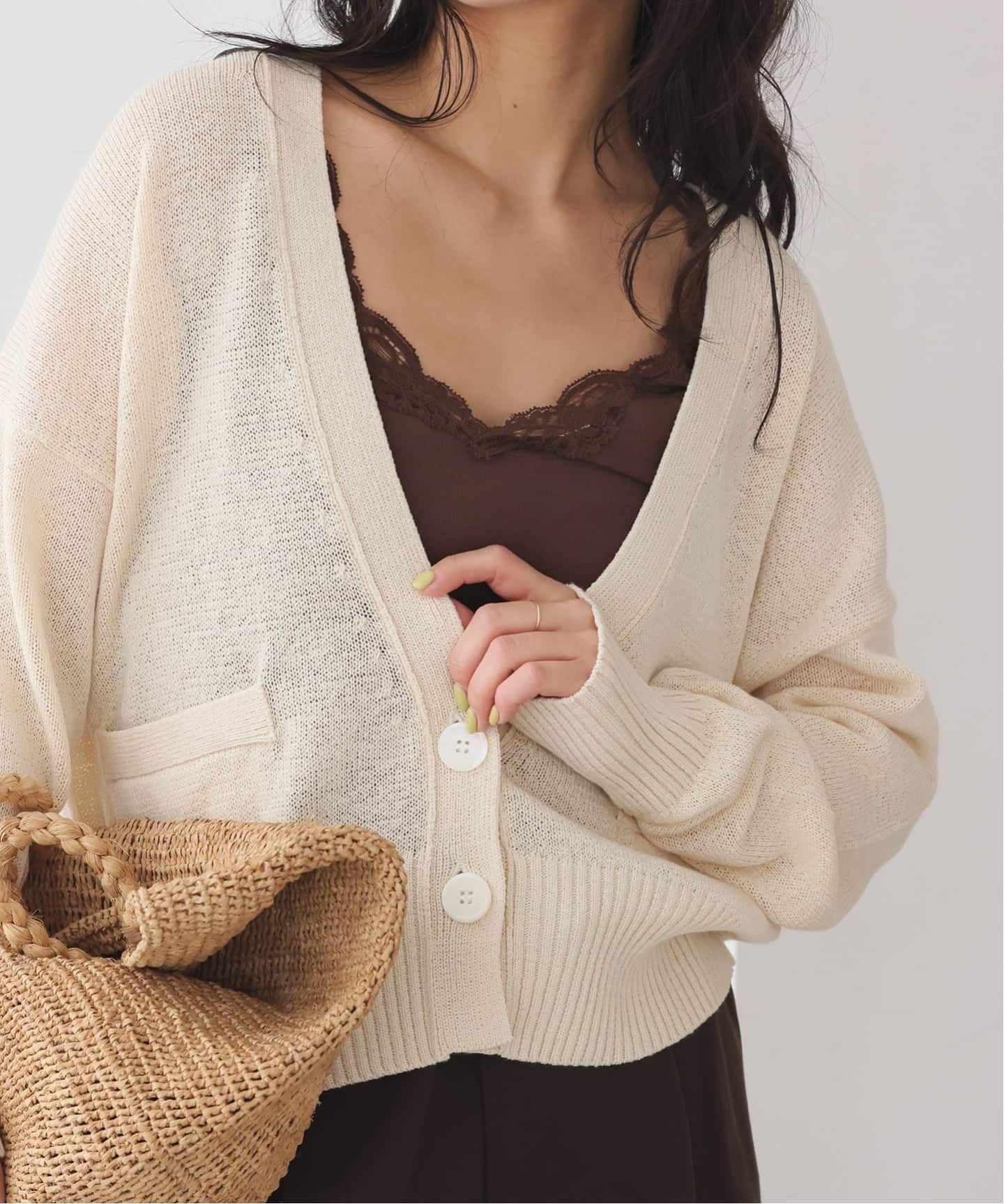 ONLY HEARTS/オンリーハーツ レースタンク 41840L（タンクトップ