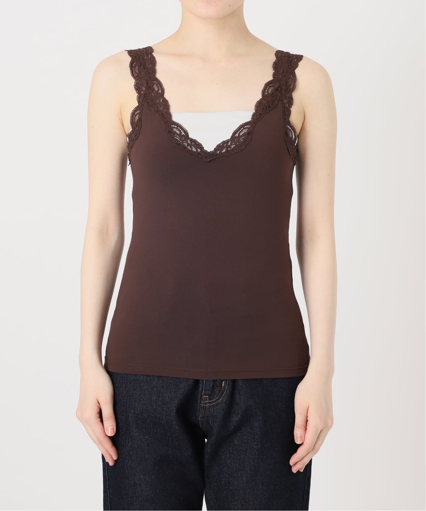 ONLY HEARTS/オンリーハーツ レースタンク 41840L（タンクトップ