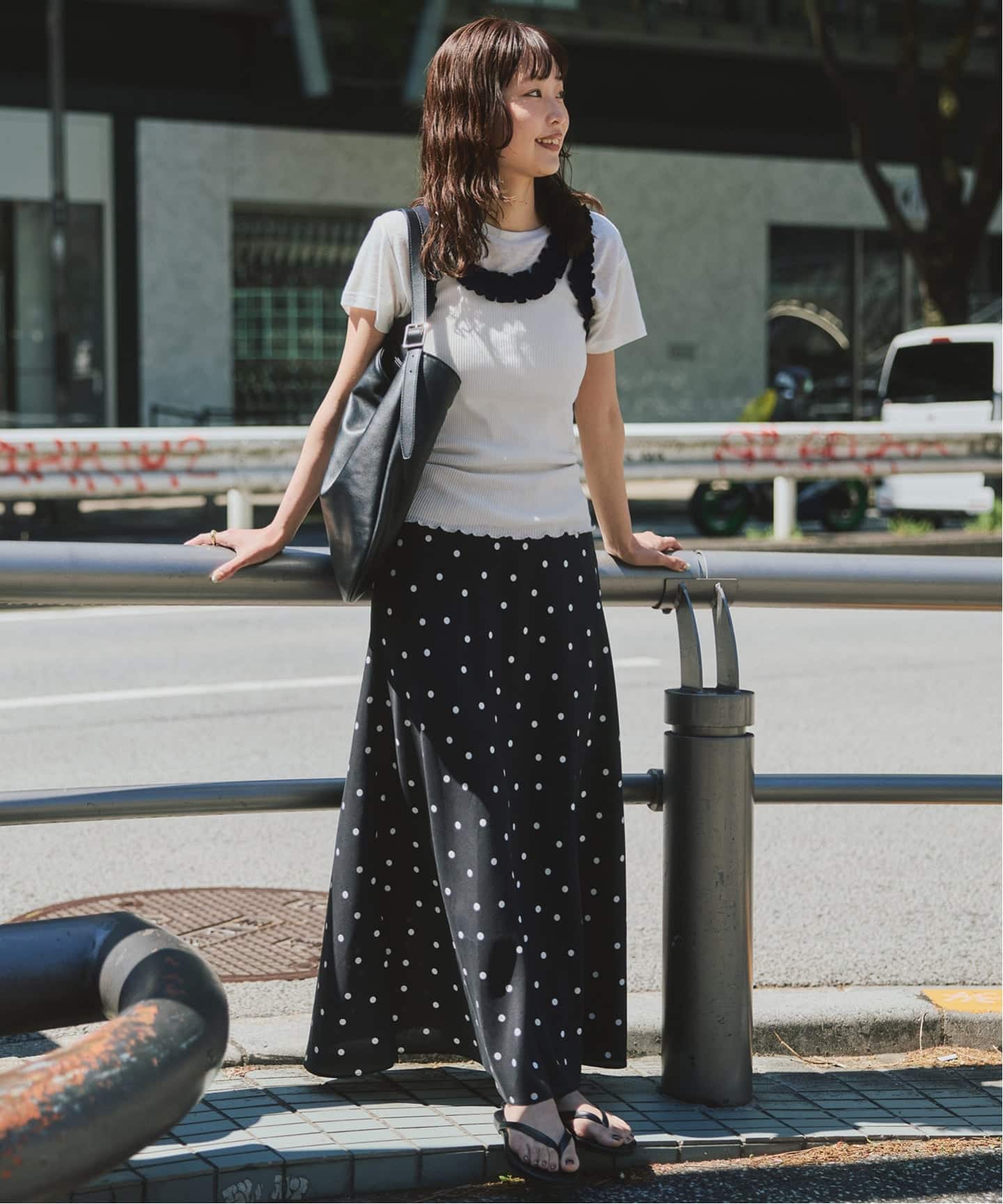 Opera SPORT/オペラスポーツ フリルタンクトップ ROSALIE SEAMLES S