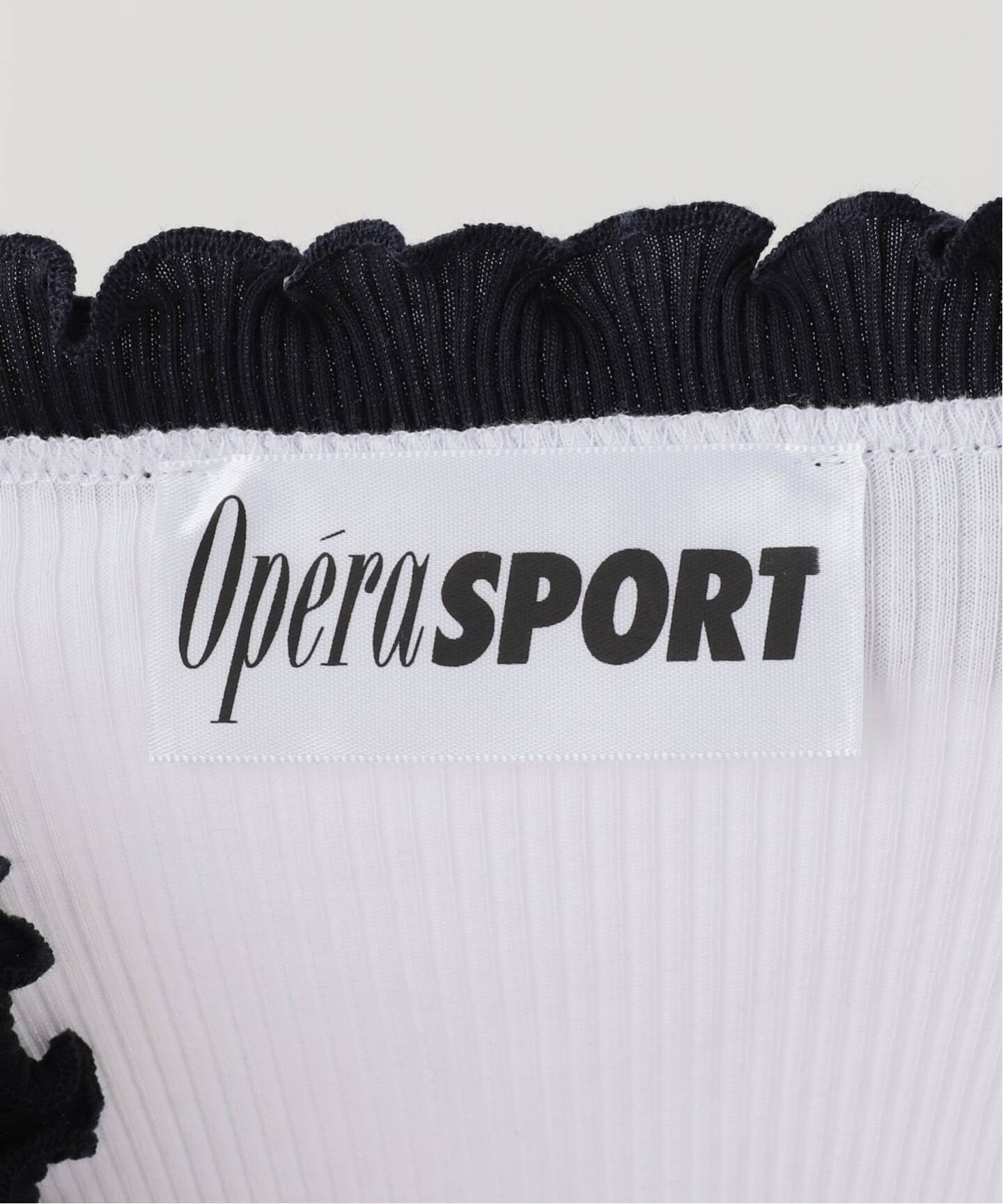 Opera SPORT/オペラスポーツ フリルタンクトップ ROSALIE SEAMLES S 
